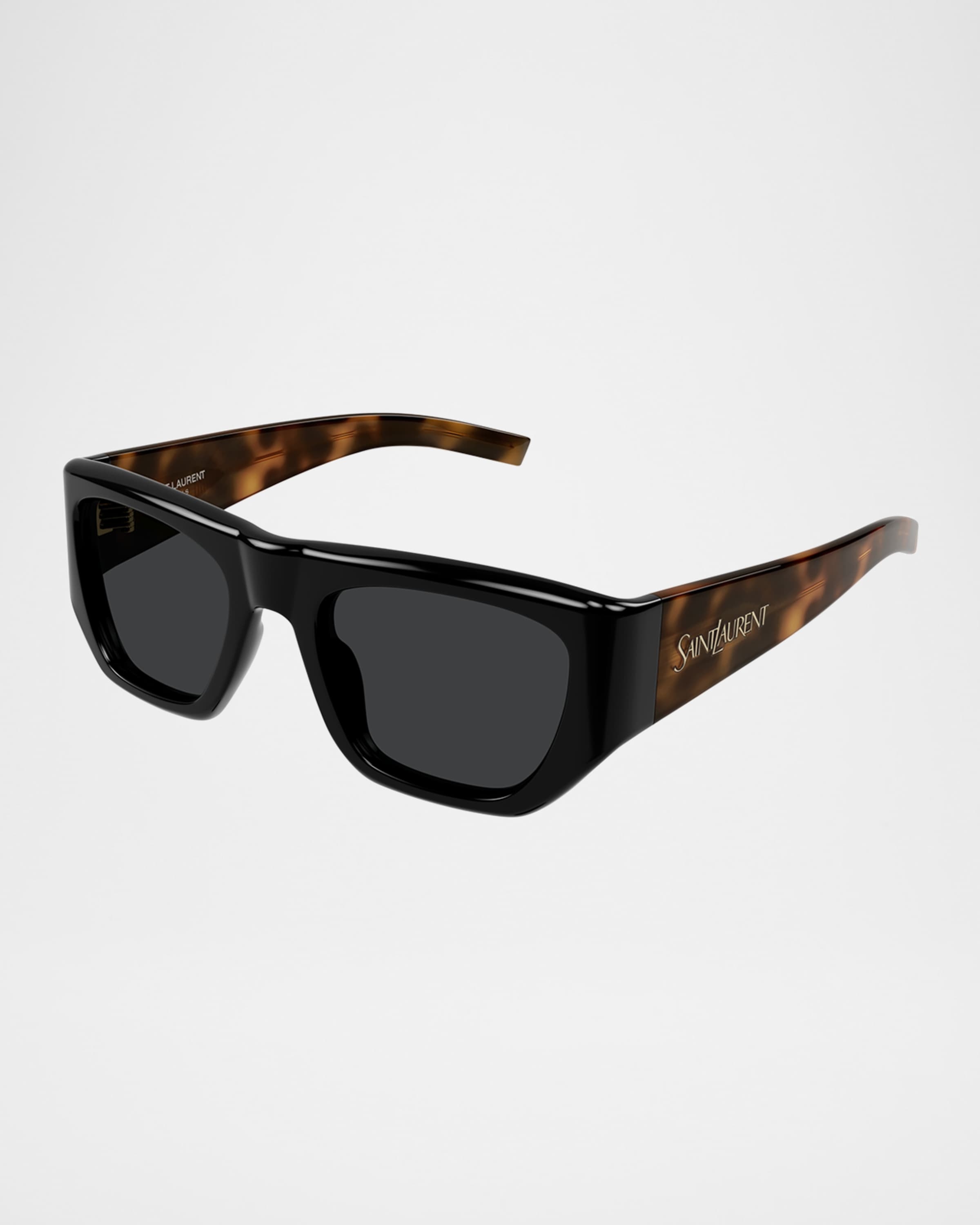 Rectangle Acetate Sunglasses - 1