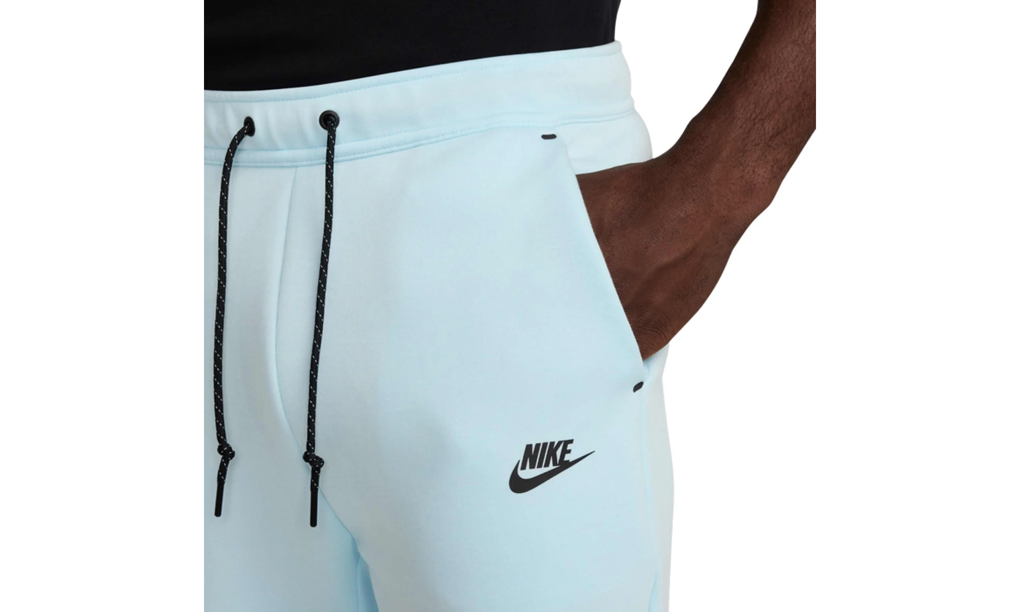 Tech Fleece Jogger Pants "Glacier Blue / Black" - 2