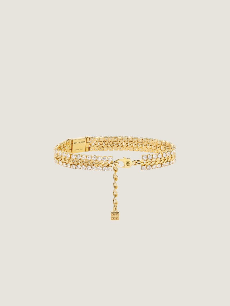 Givenchy 4G CRYSTAL BRACELET IN METAL WITH CRYSTALS outlook