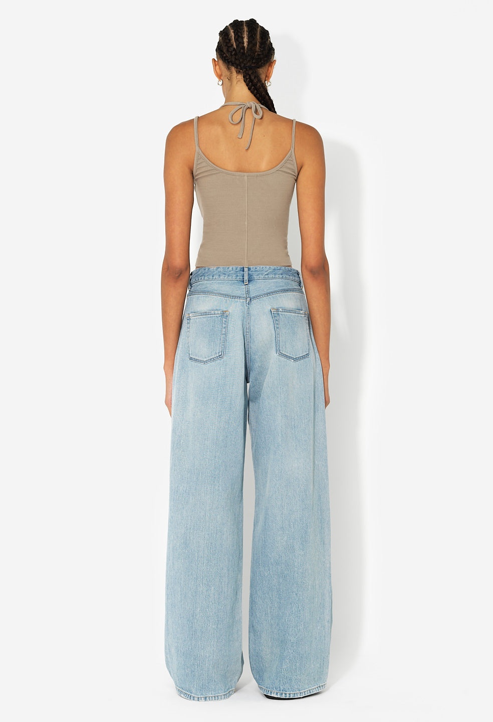 GEMINI RIB HALTER CAMI - 5
