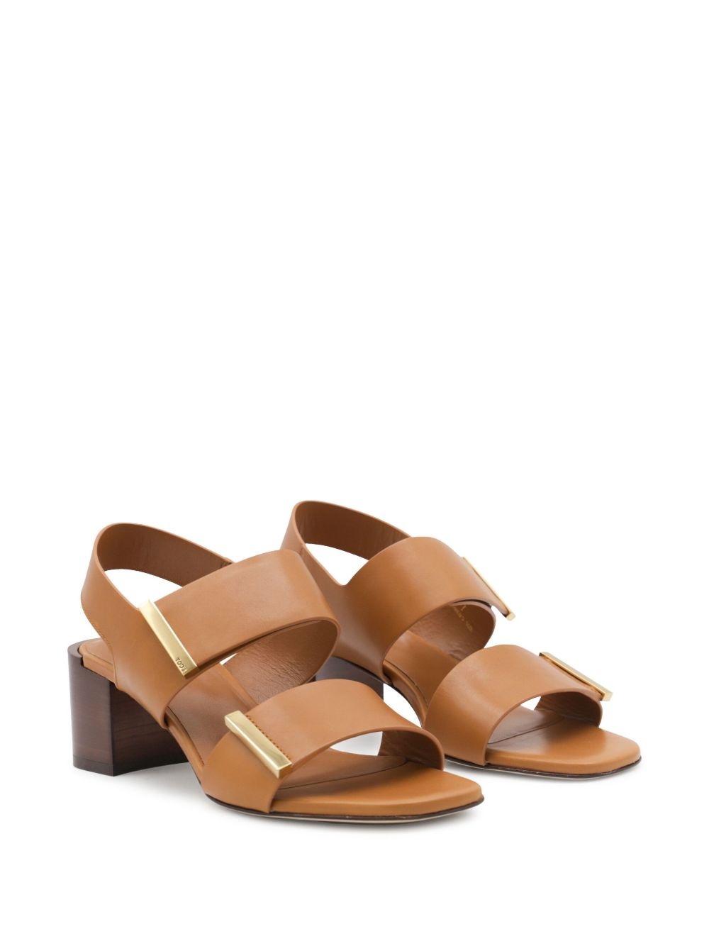 strappy leather sandals - 2