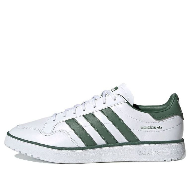 adidas Team Court Shoes 'White Collegiate Green' FY2720 - 1