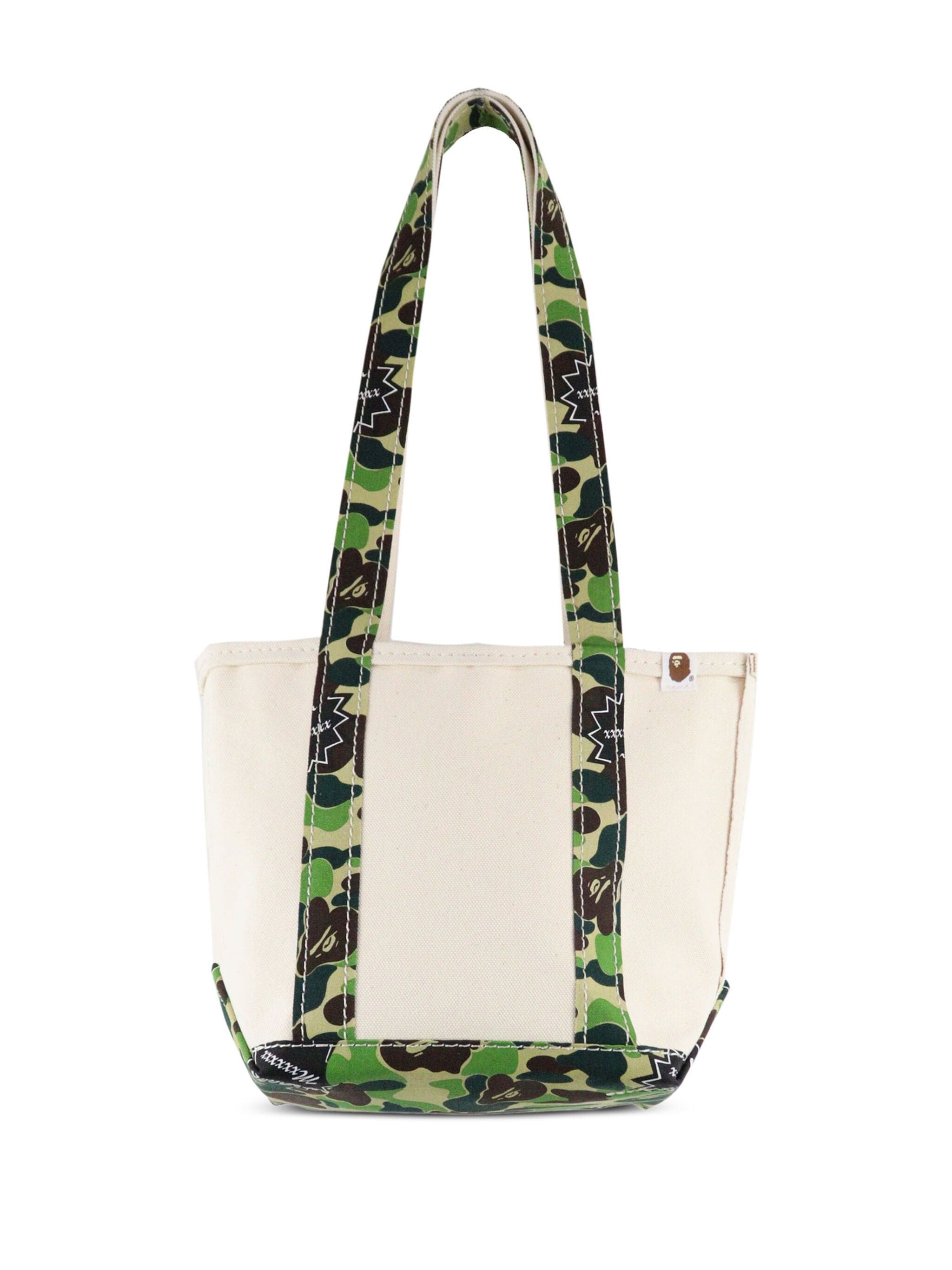 X BAPE CAMOUFLAGE-PRINT TOTE BAG - 3