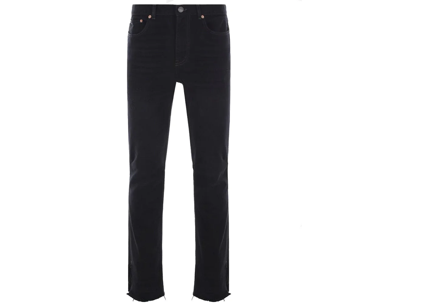 Balenciaga Regular Fit Denim Jeans Black - 1