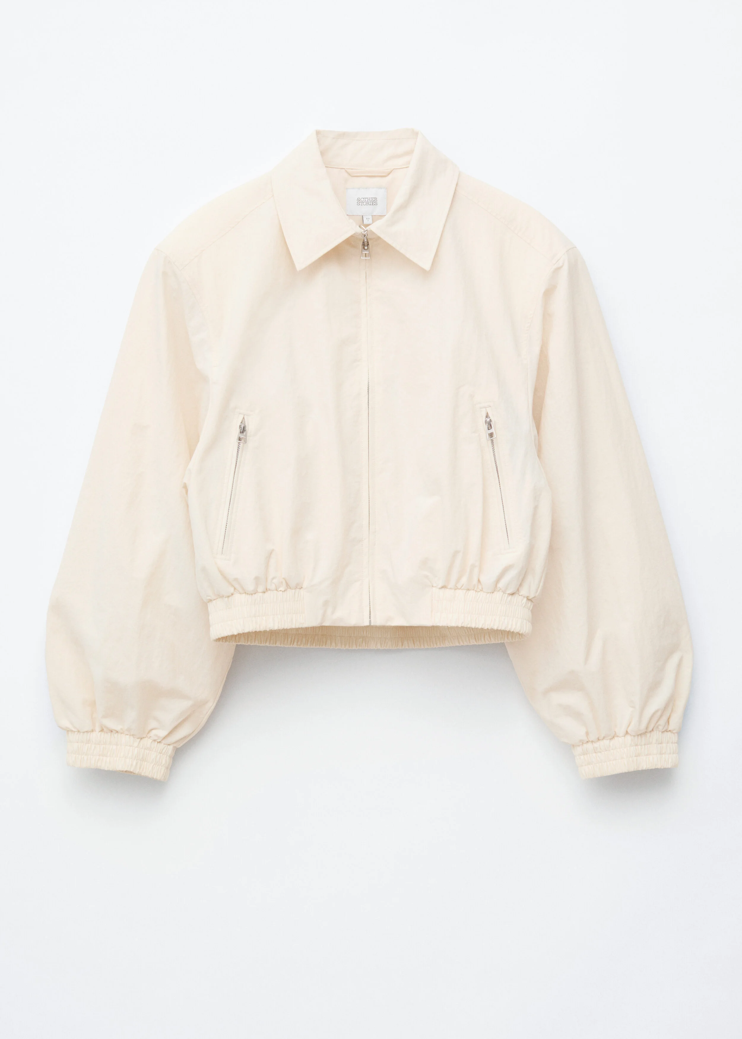 Zip-Front Short Jacket - 1