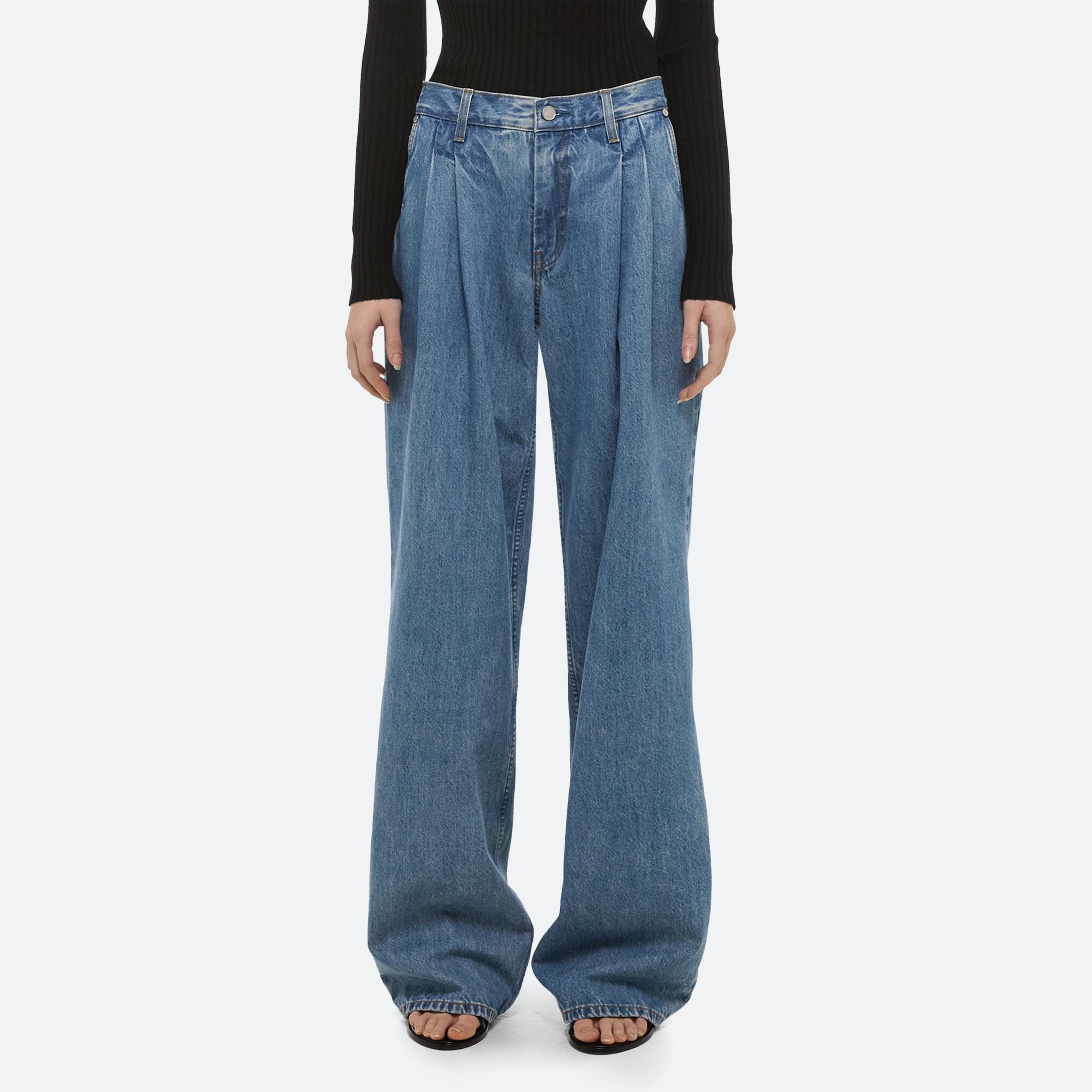 DOUBLE-PLEATED JEANS - 3