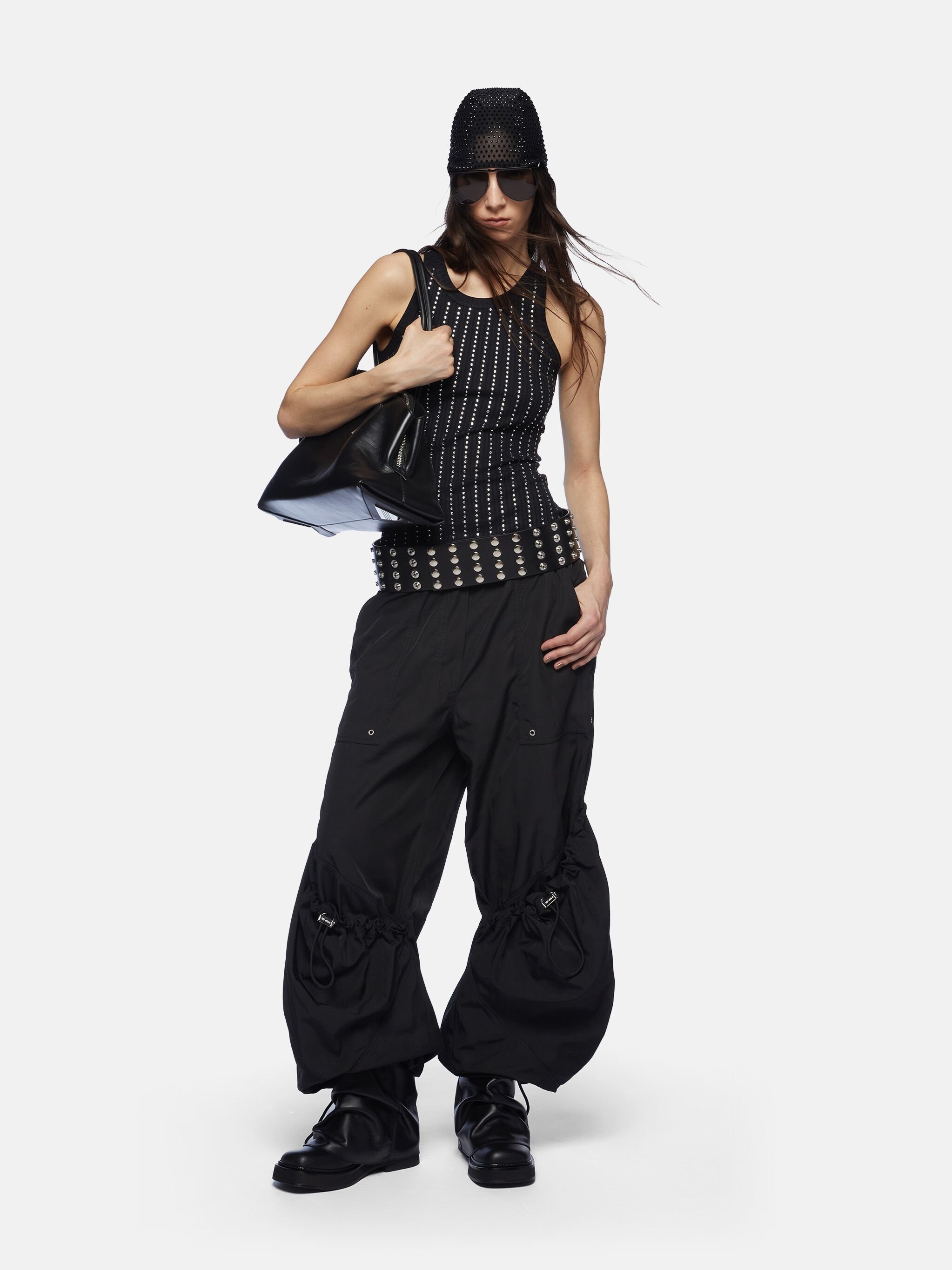 BLACK LONG PANTS - 2