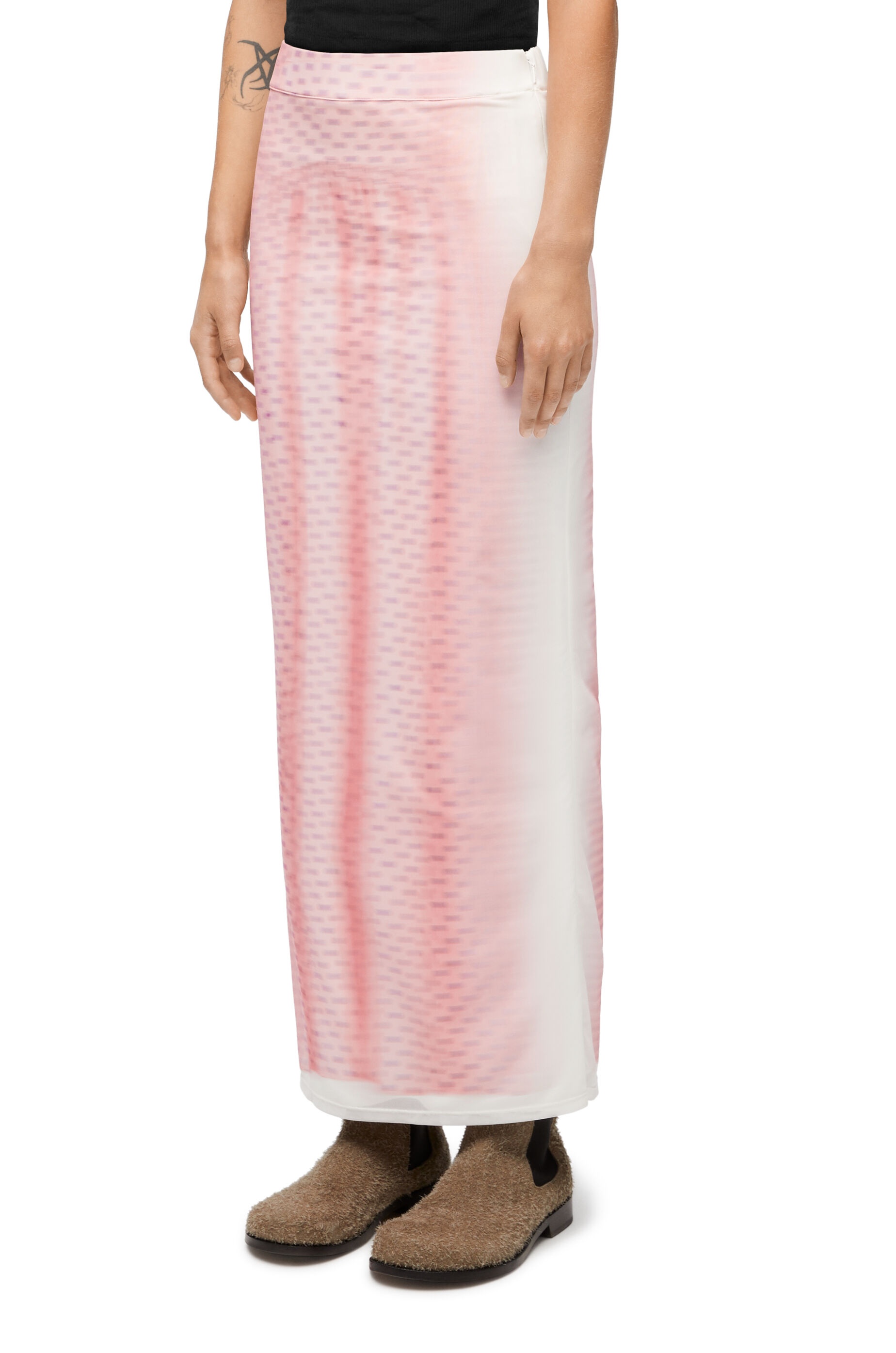 Tube skirt in mesh - 3