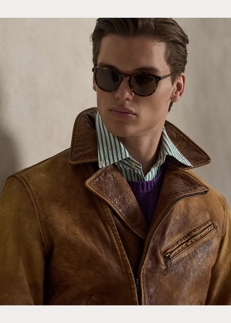 Leather Newsboy Jacket 5