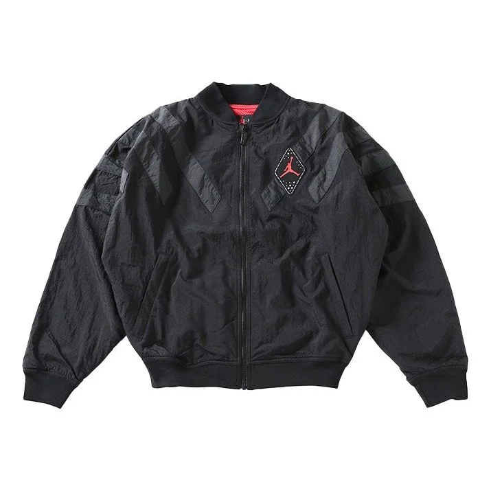Air Jordan 6 Srt Lgc Nylon Jacket Zipper Black BV5406-010 - 1