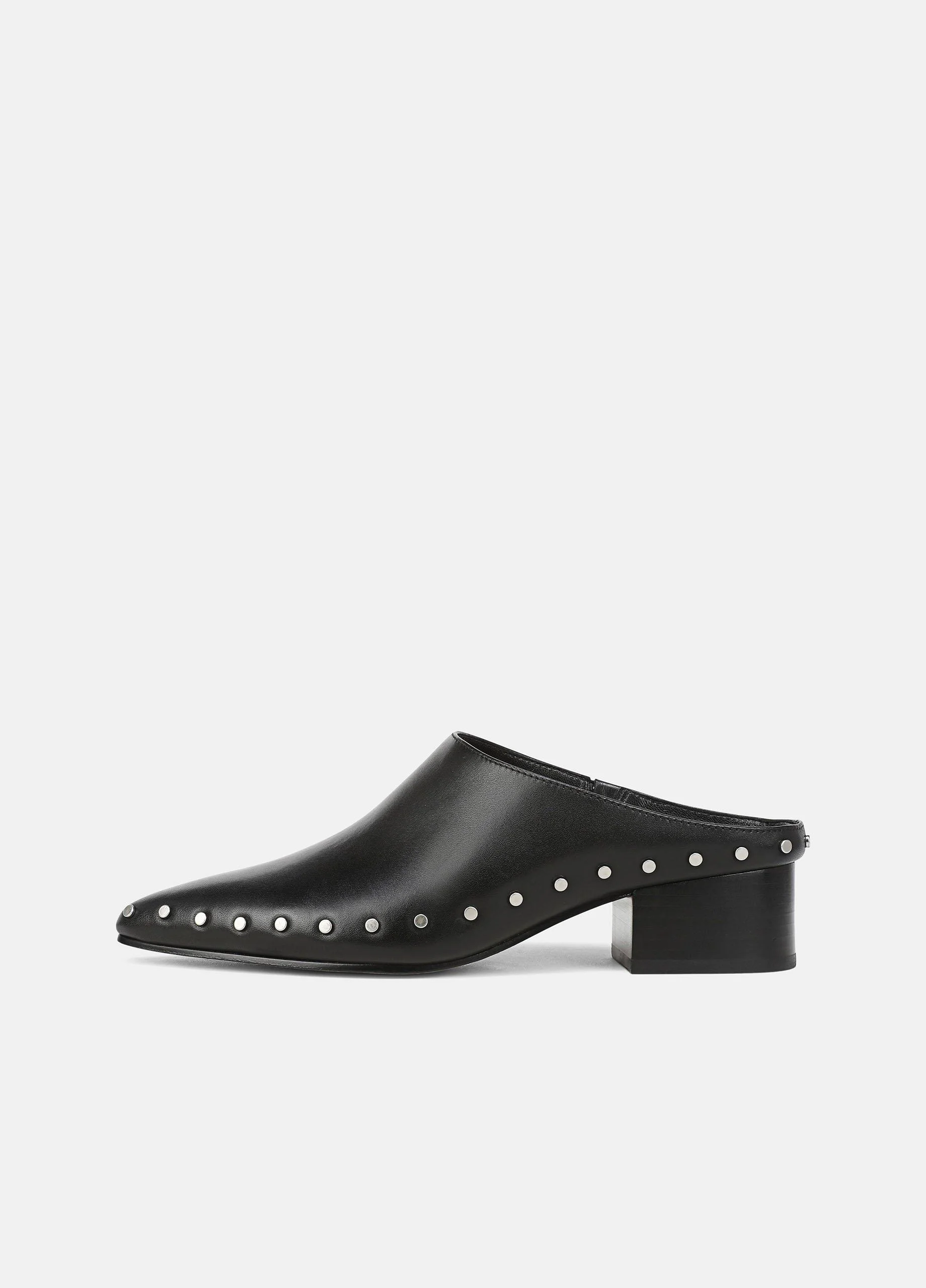 August Studded Leather Mule - 1