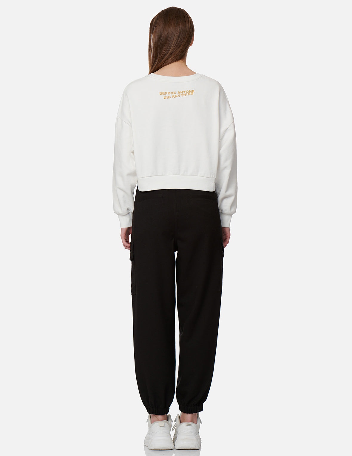 LOGO EMBROIDERY TWILL JOGGERS - 6