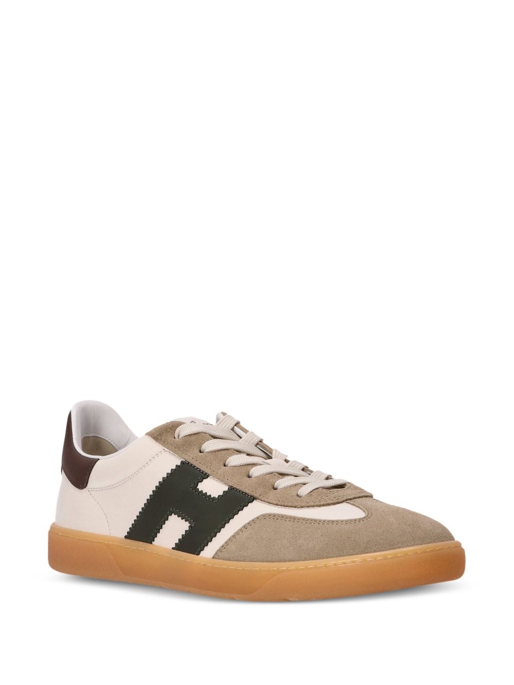 Cool low-top leather sneakers - 2