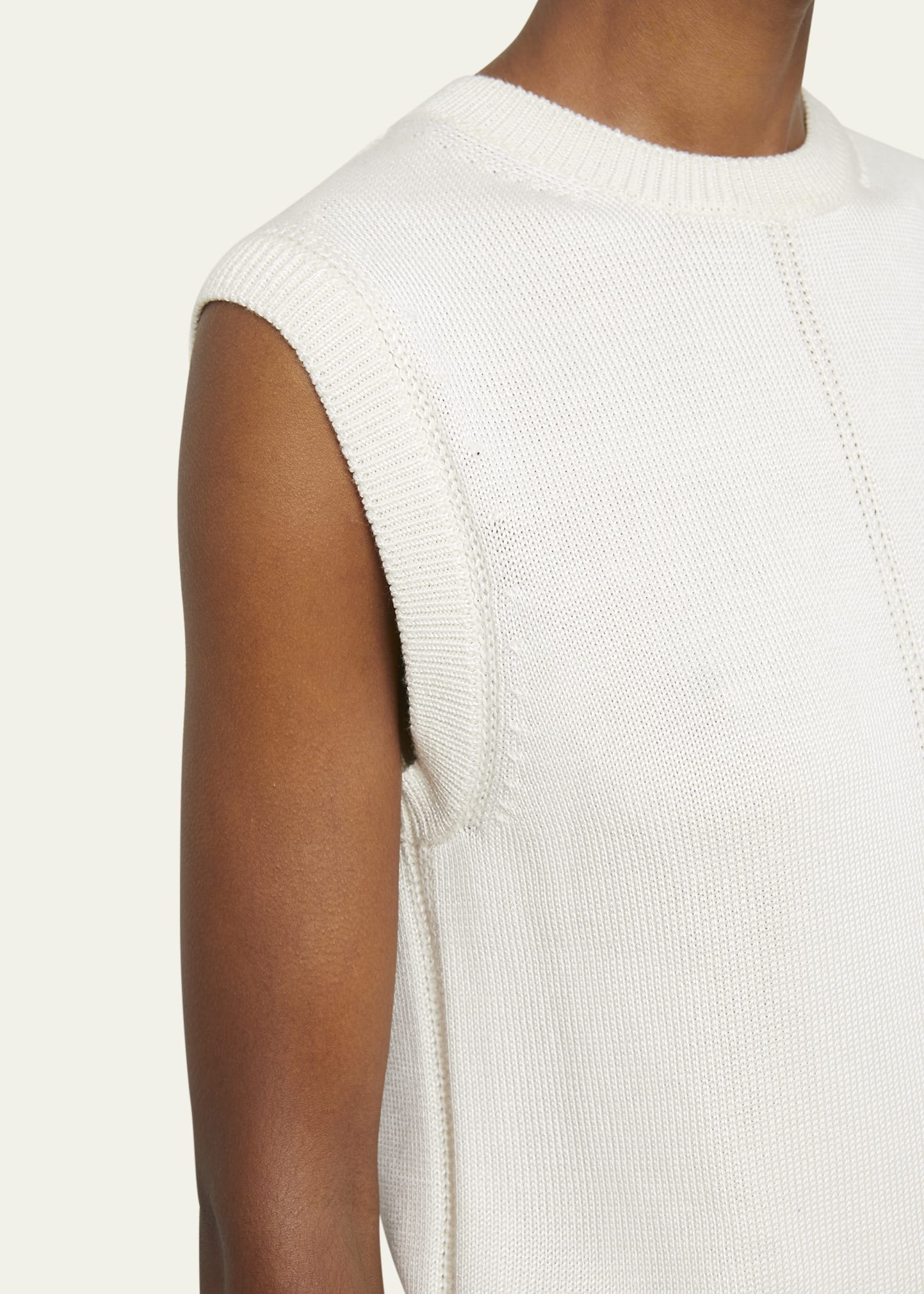 Emily Sleeveless Sweater - 5