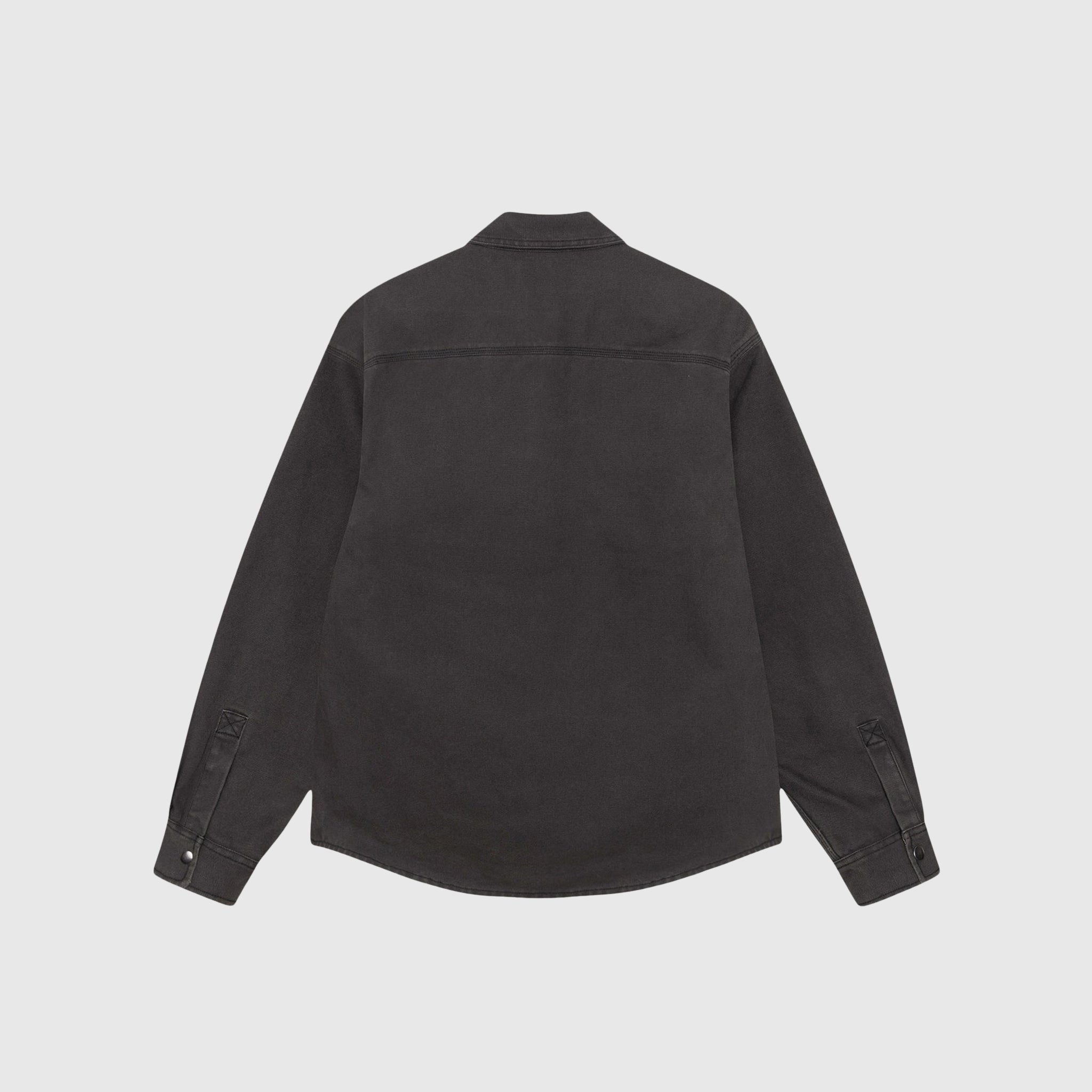 HEAVY WASHED CANVAS SHIRT - 2