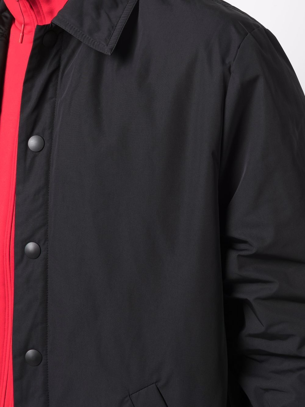 button-down shirt jacket - 5