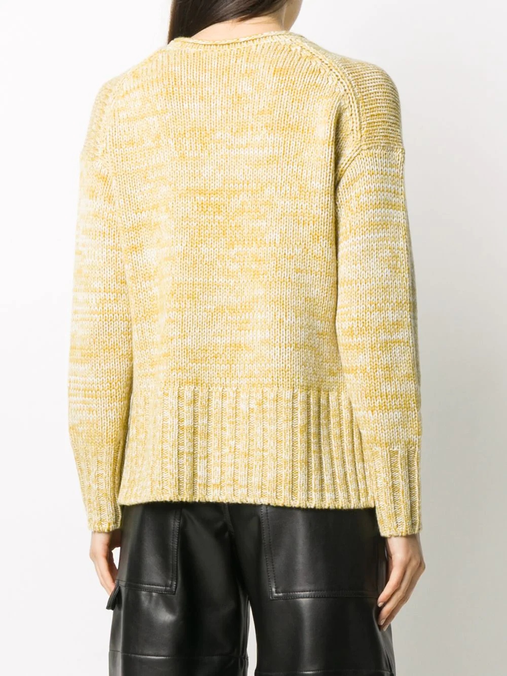 textured knitted jumper - 4