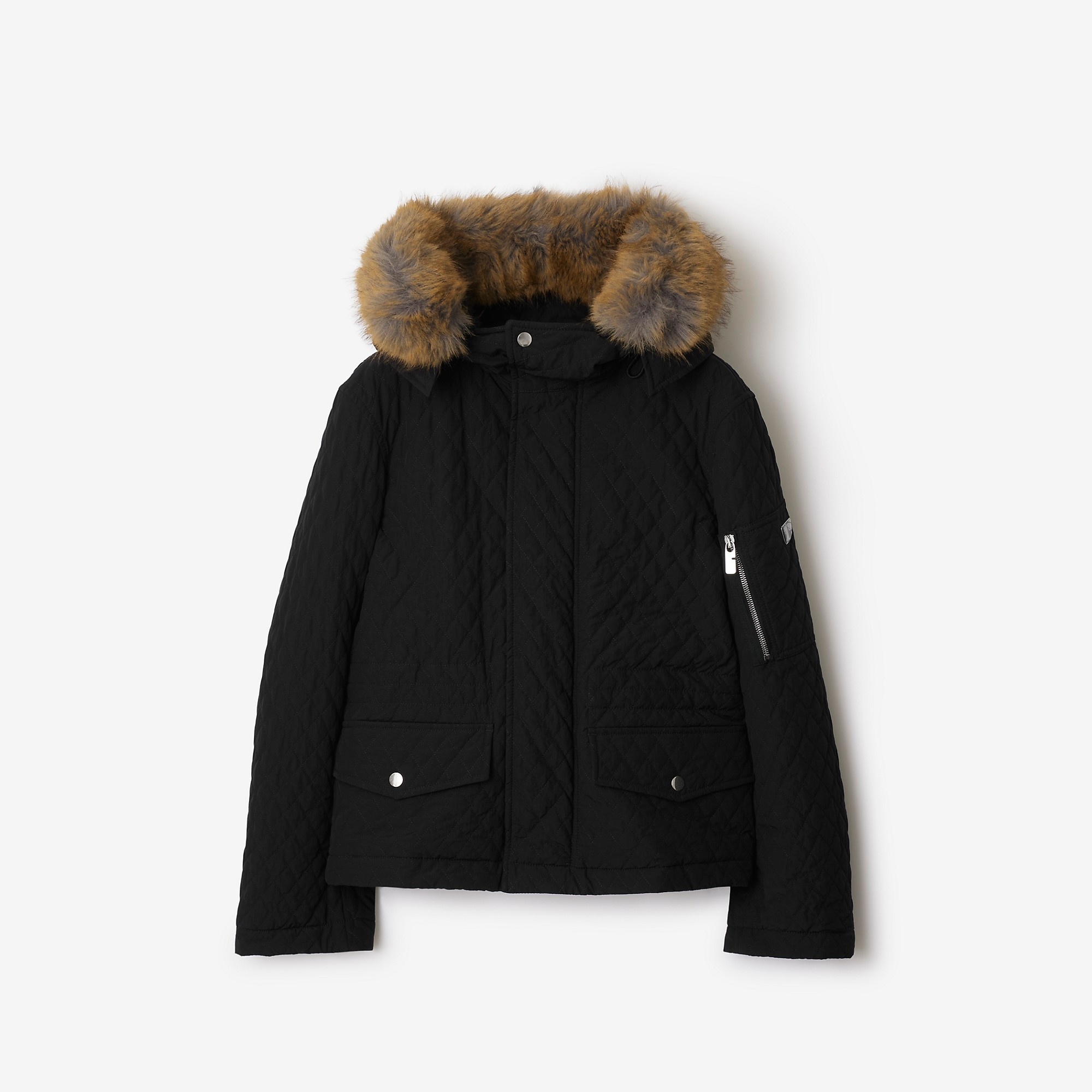 Quilted Cotton Blend Jacket - 1
