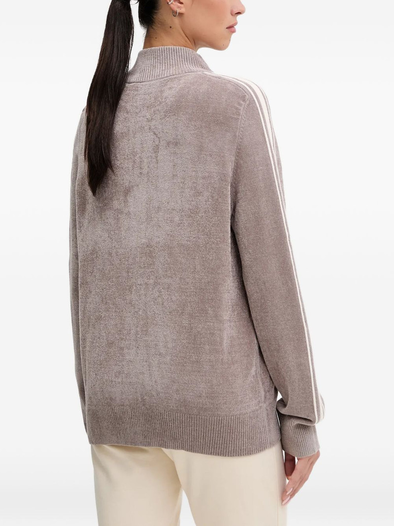 striped zip-up sweatshirt 3