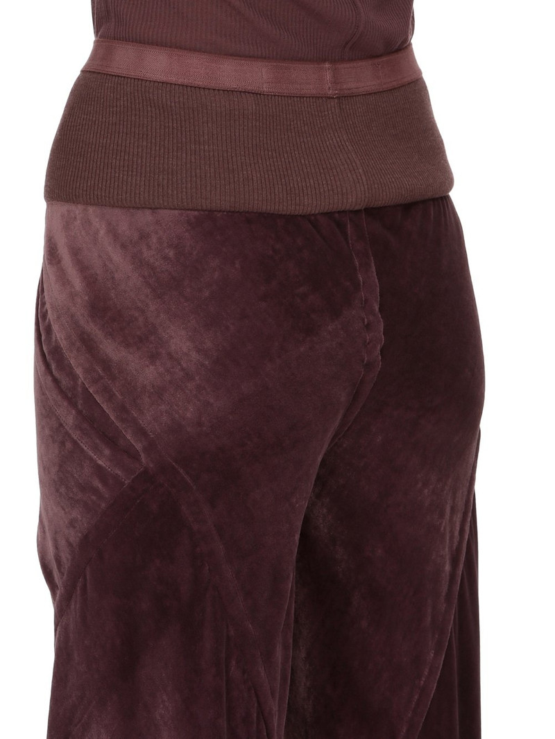 hammered-velvet trousers 5