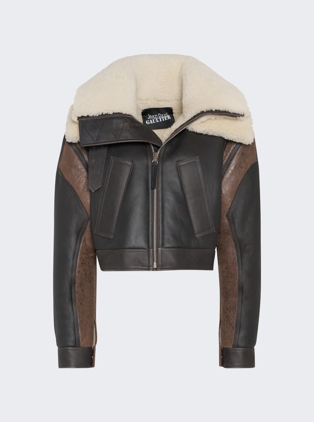Petit Grand Shearling Jacket Vintage Brown - 1