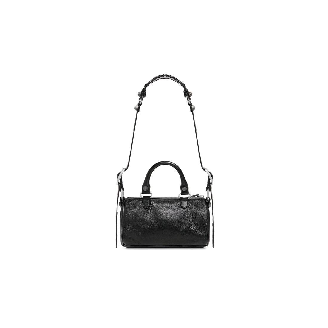 Women's Le Cagole Mini Duffle Bag in Black 6