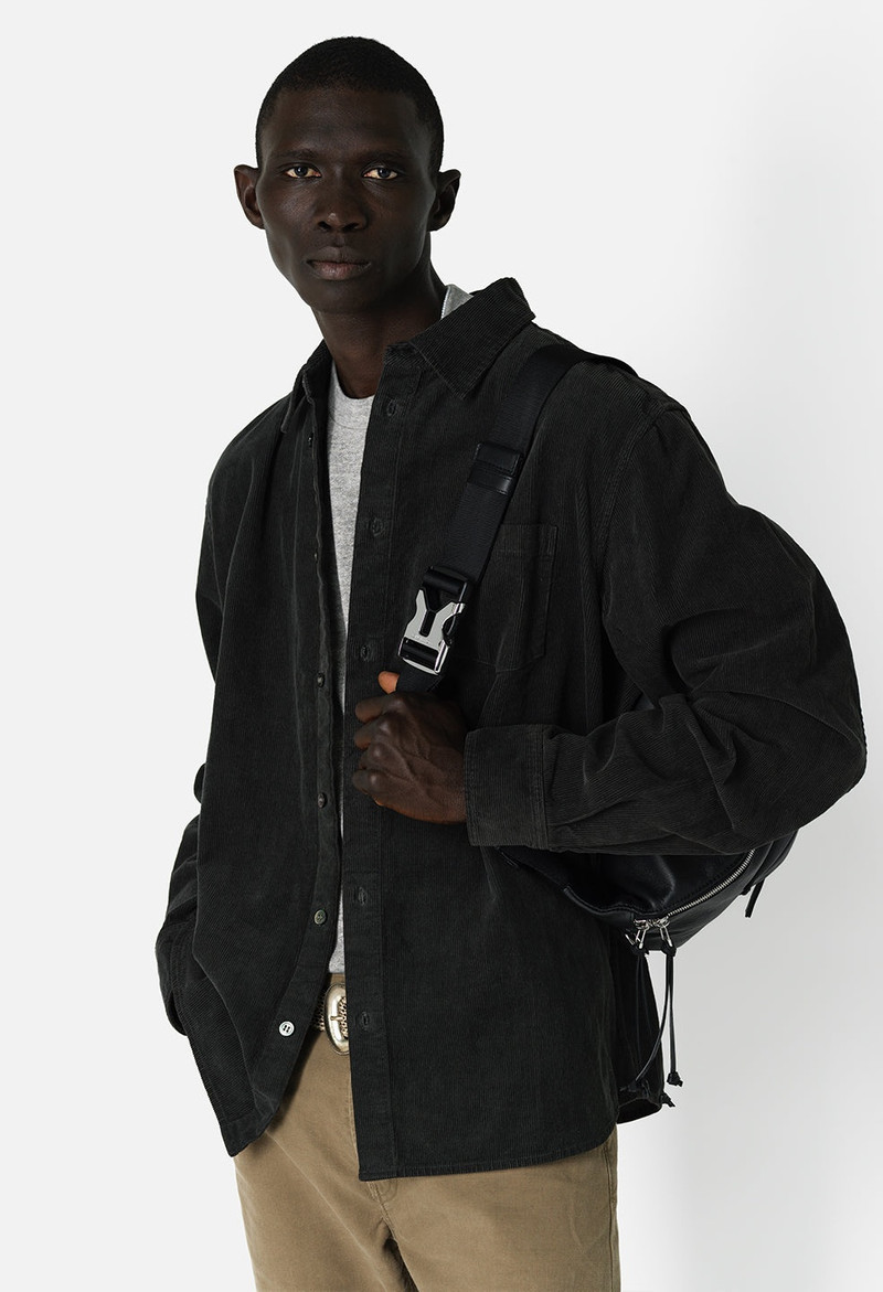 CORDUROY CLOAK BUTTON UP 7