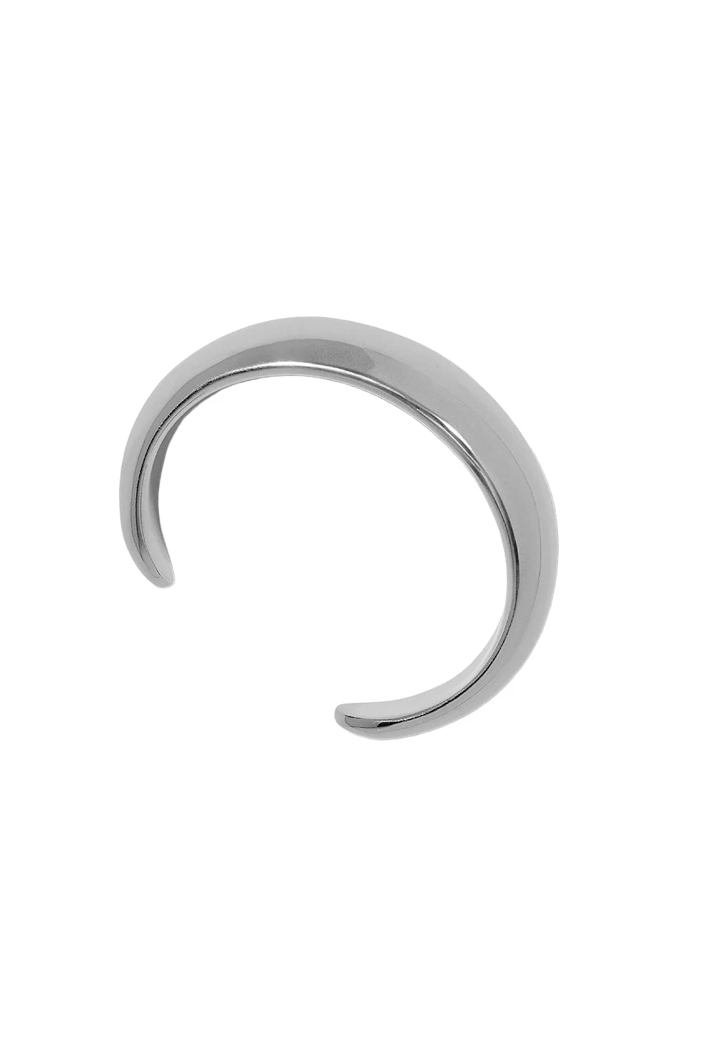 Puffy Cuff Bracelet - Silver - 1