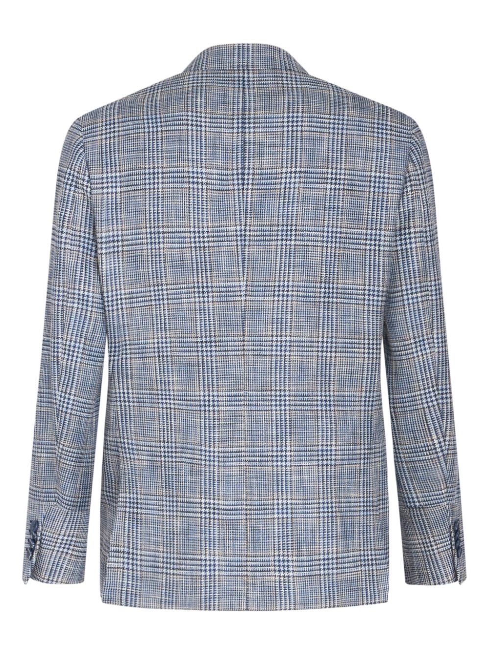 checked houndstooth blazer - 7