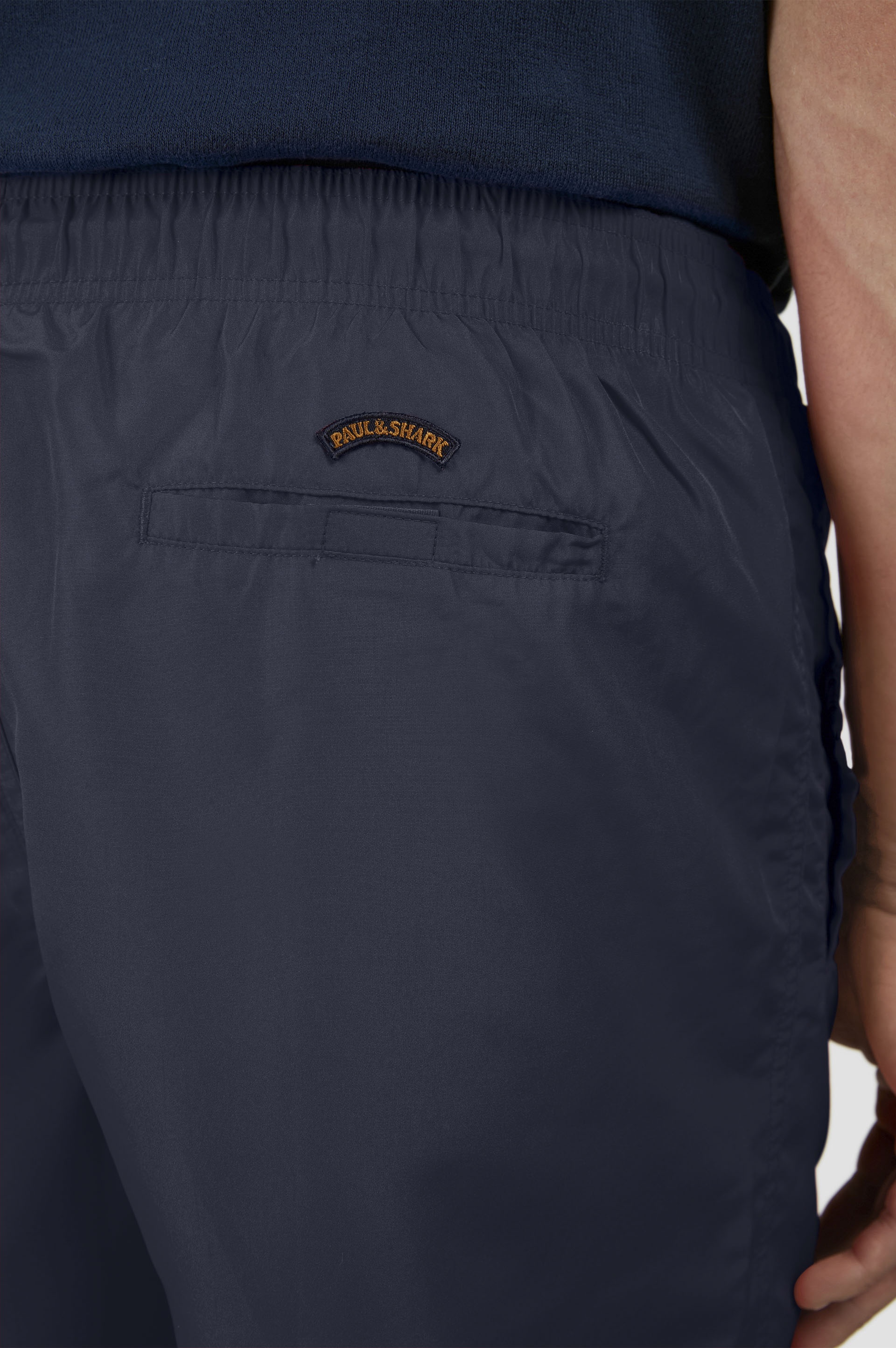 SWIM SHORTS WITH REFLECTIVE LOGO PRINT - 4