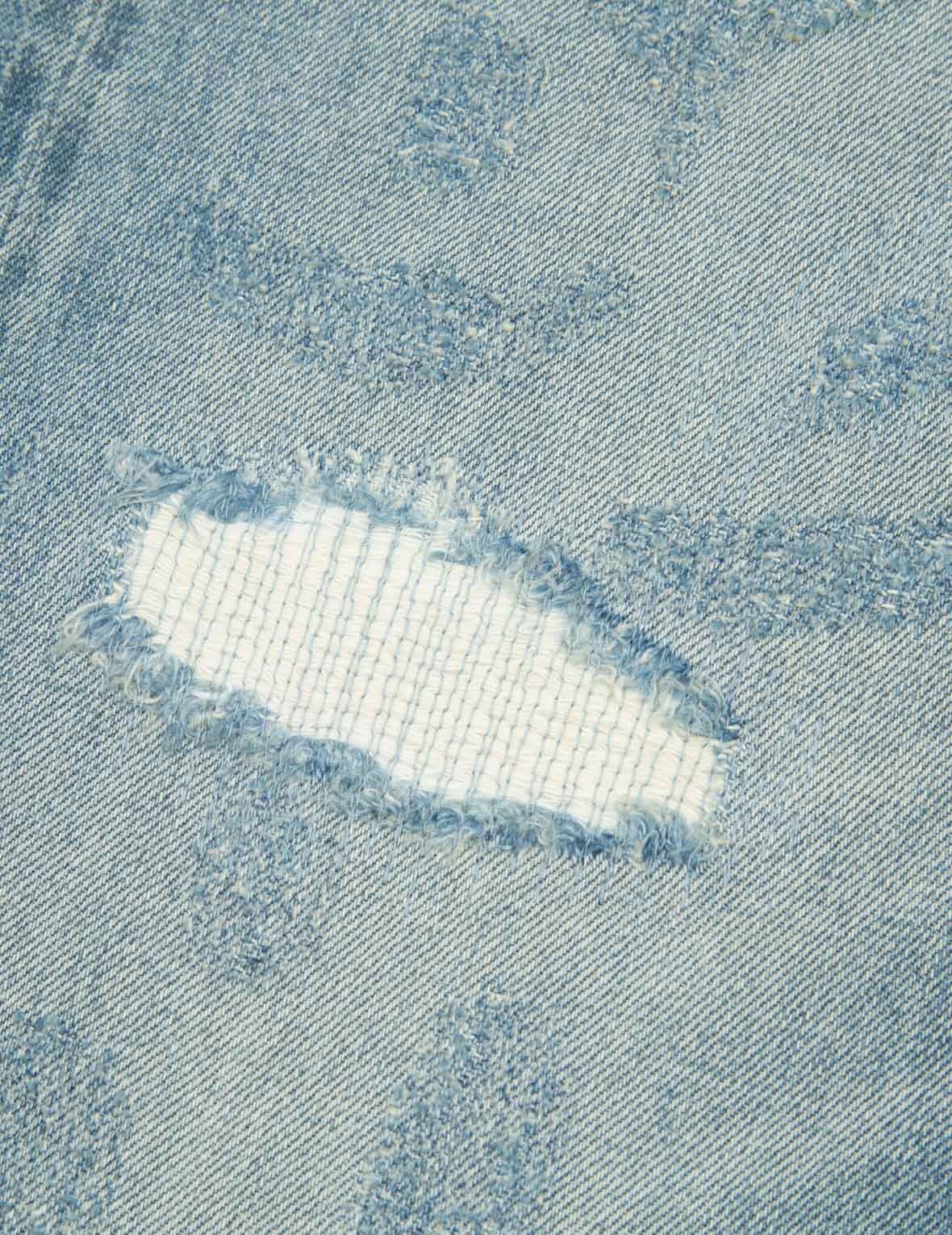 SEAGULL PRINT CARROT-FIT JEANS #2017 - 10