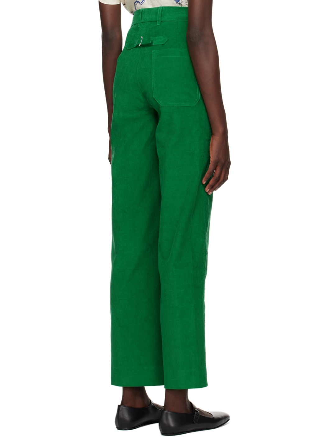 Green Standard Trousers - 3