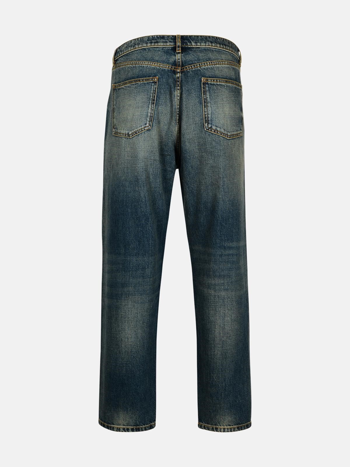 BLUE COTTON JEANS - 3