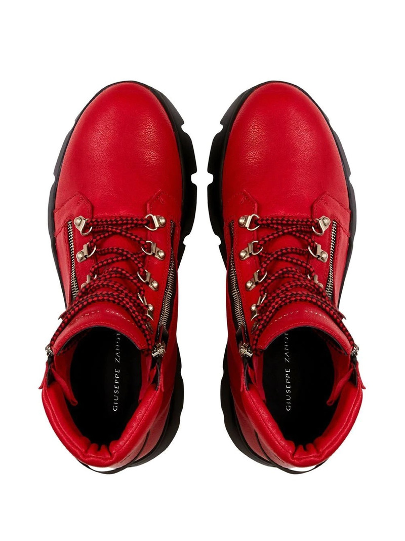 Apocalypse Trek leather ankle boots 4