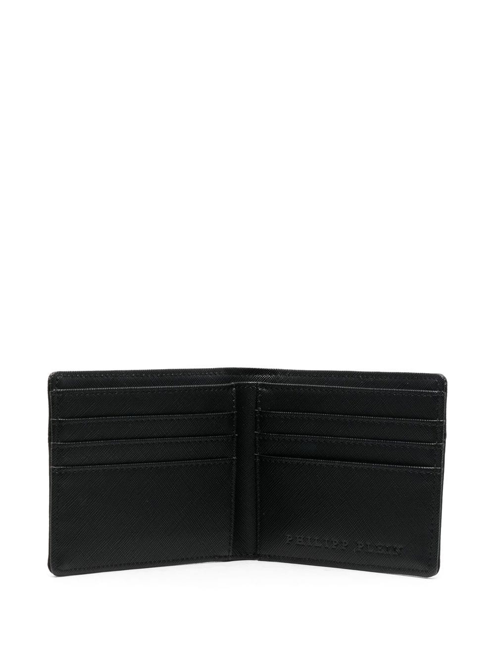 Hexagon-plaque bifold wallet - 3