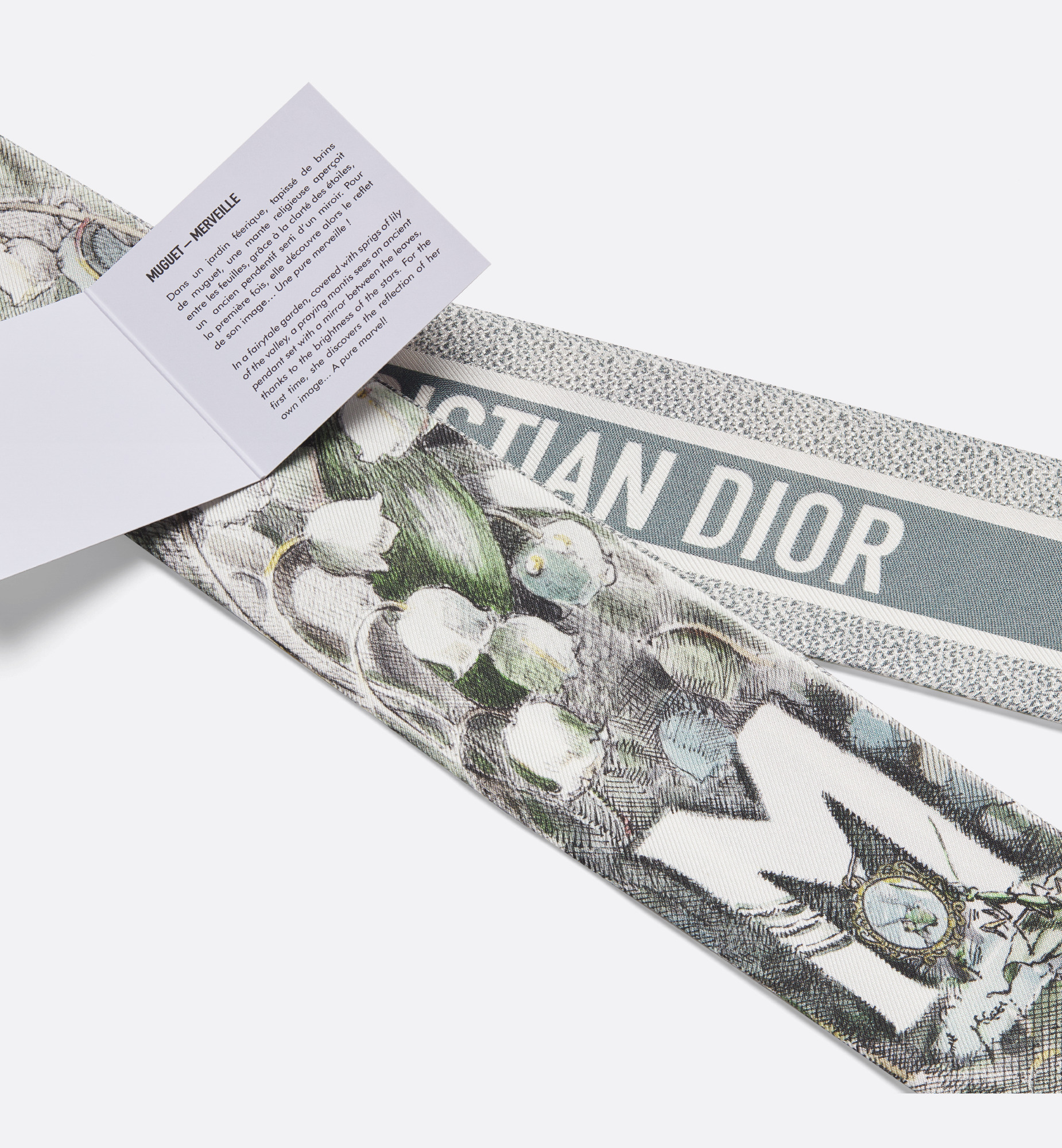 ABCDior M Muguet - Merveille Mitzah Scarf - 5