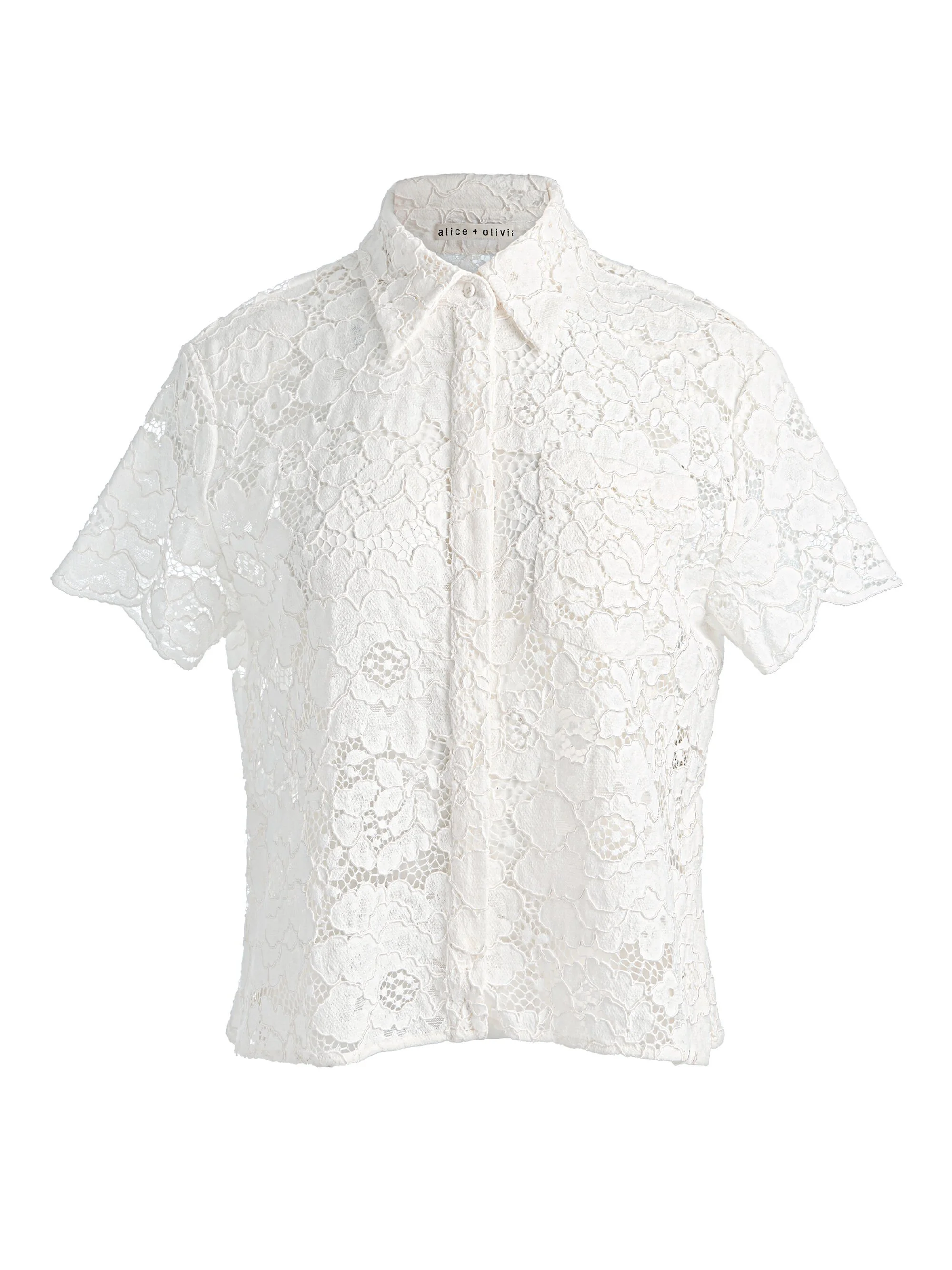 LANE LACE BUTTON DOWN - 1