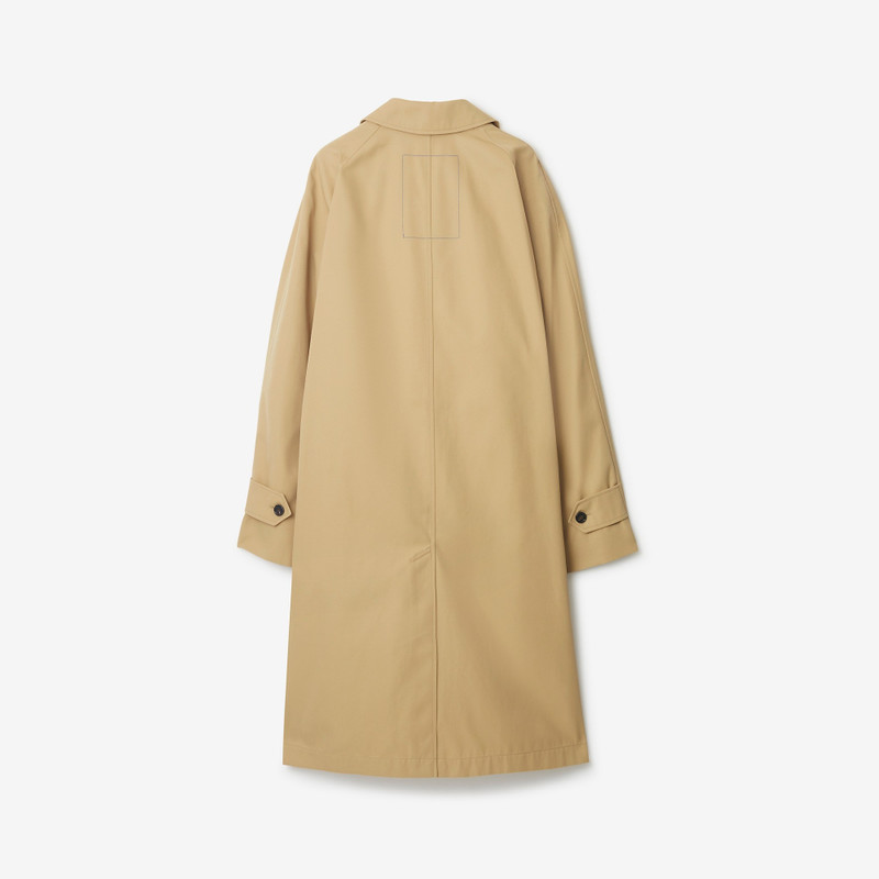 Long Cotton Blend Car Coat 5