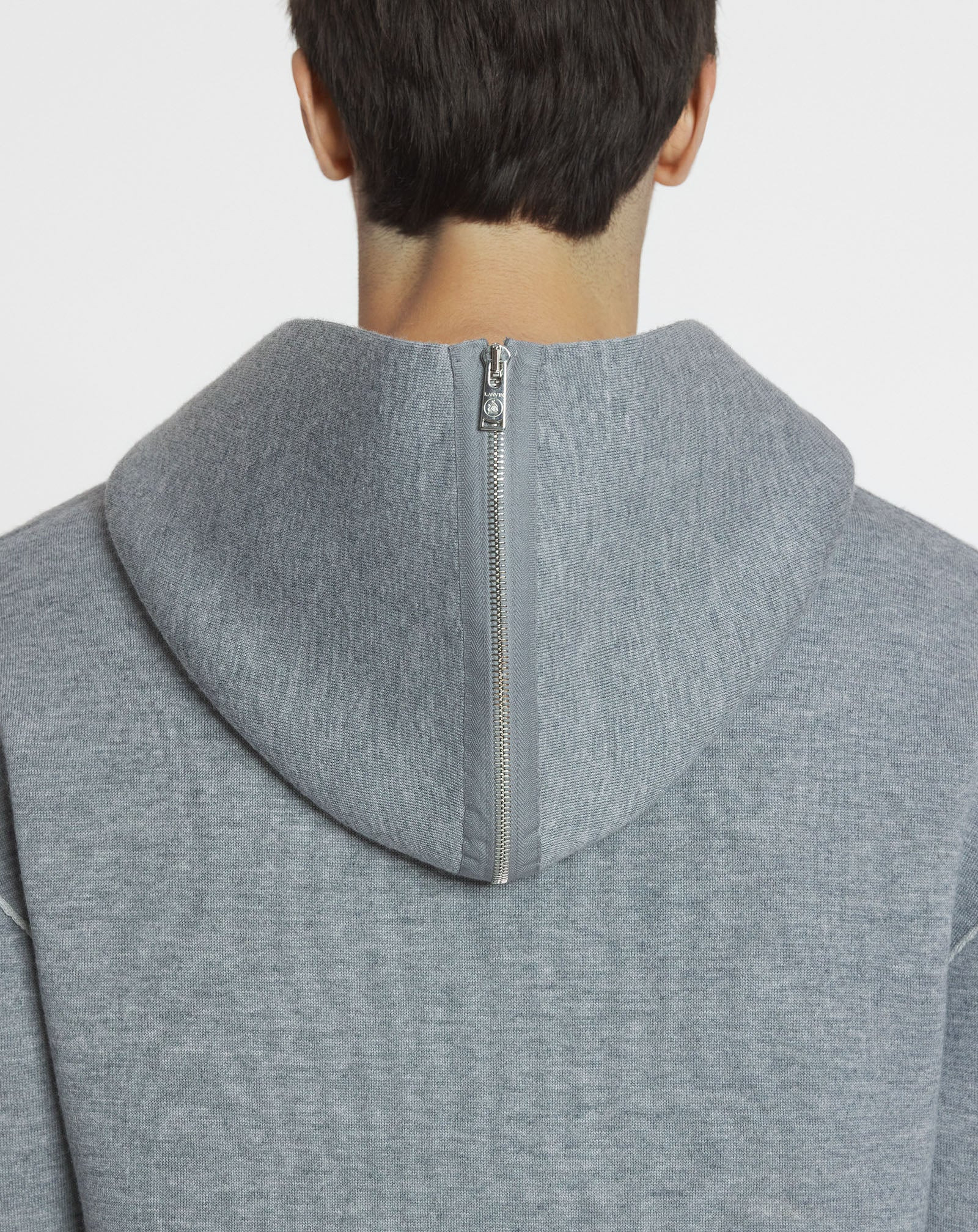 BAGGY WOOL HOODIE - 6
