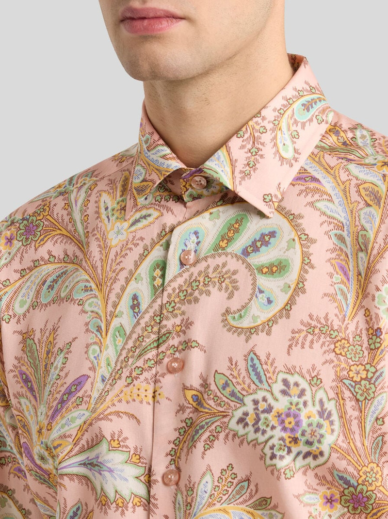 Etro FLORAL PAISLEY COTTON SHIRT outlook