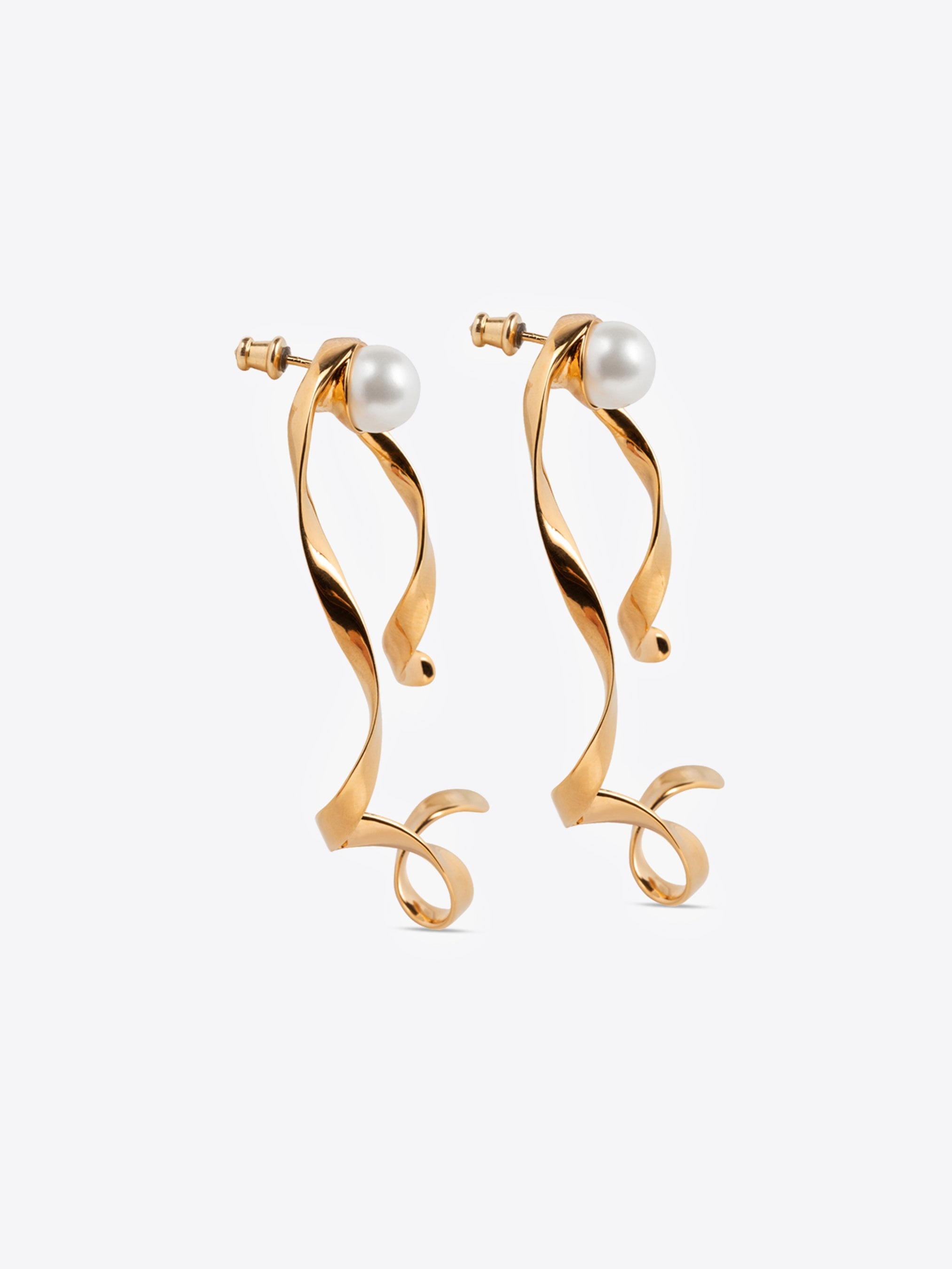 WAVE STUD EARRINGS - 3