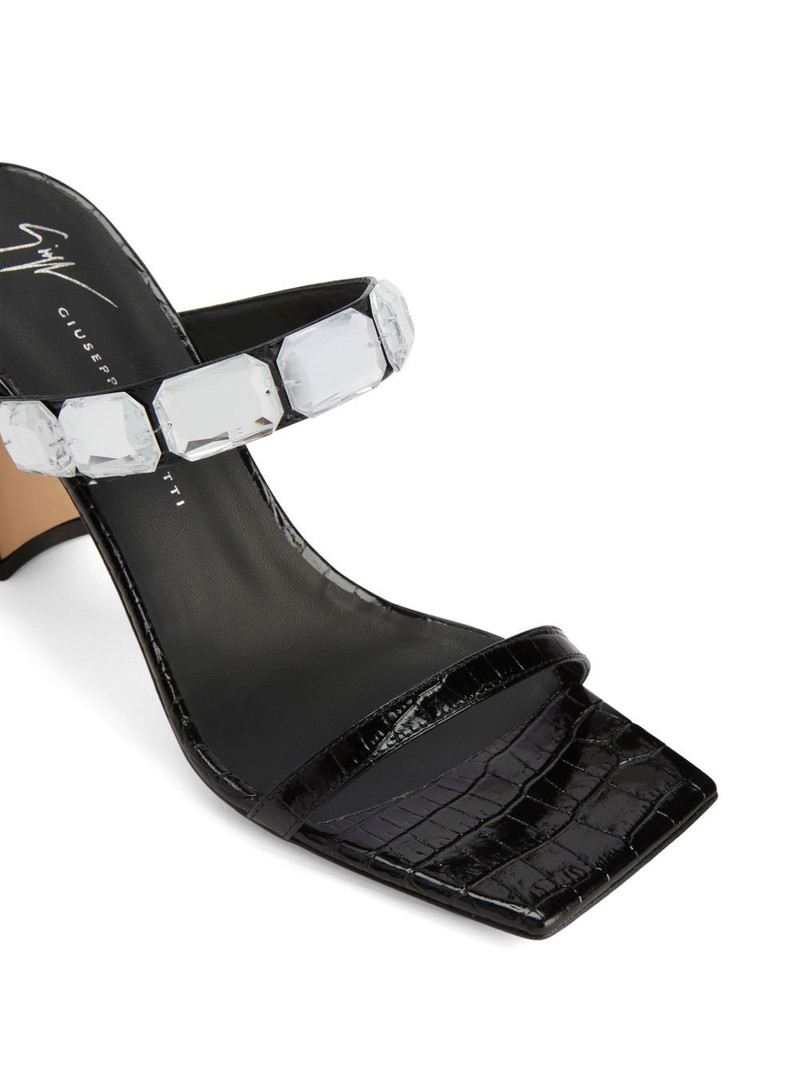 Flaminia 85mm square-toe sandals 4