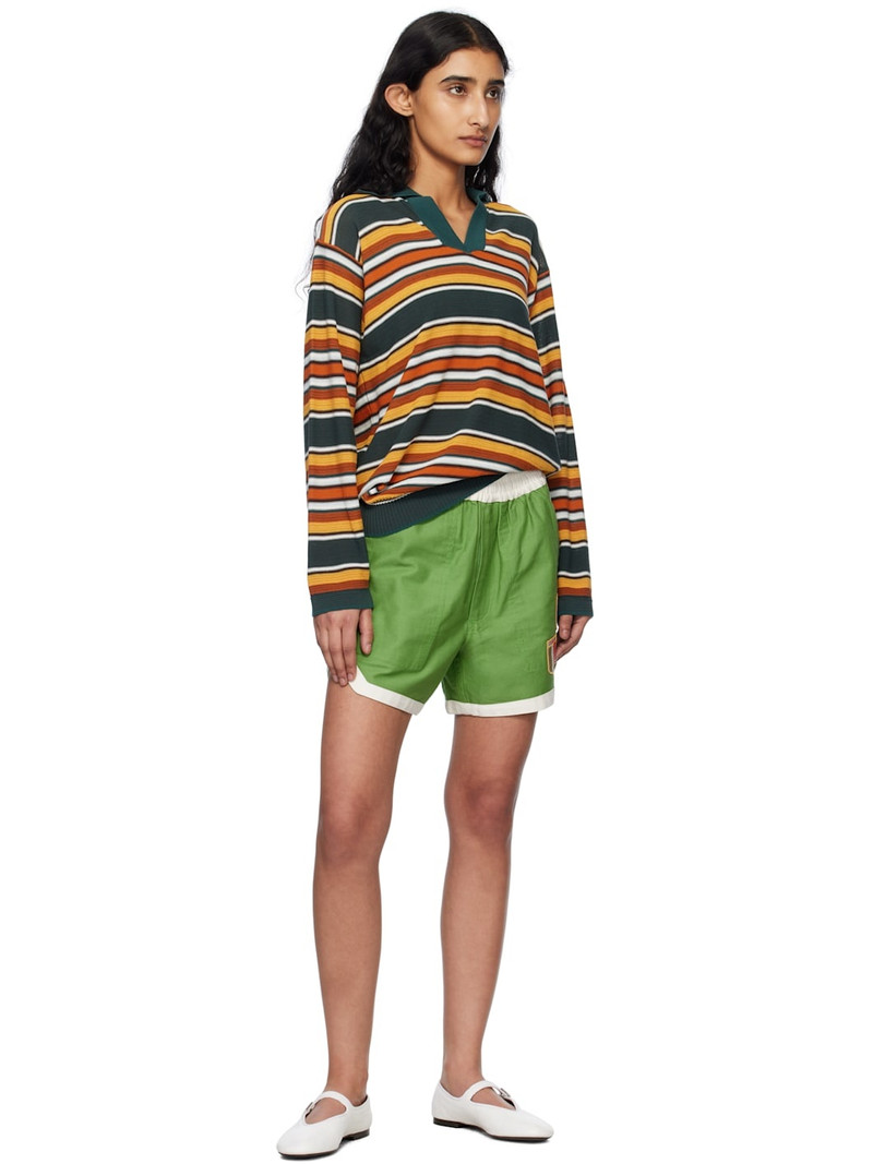 BODE Green Euro Gym Shorts outlook