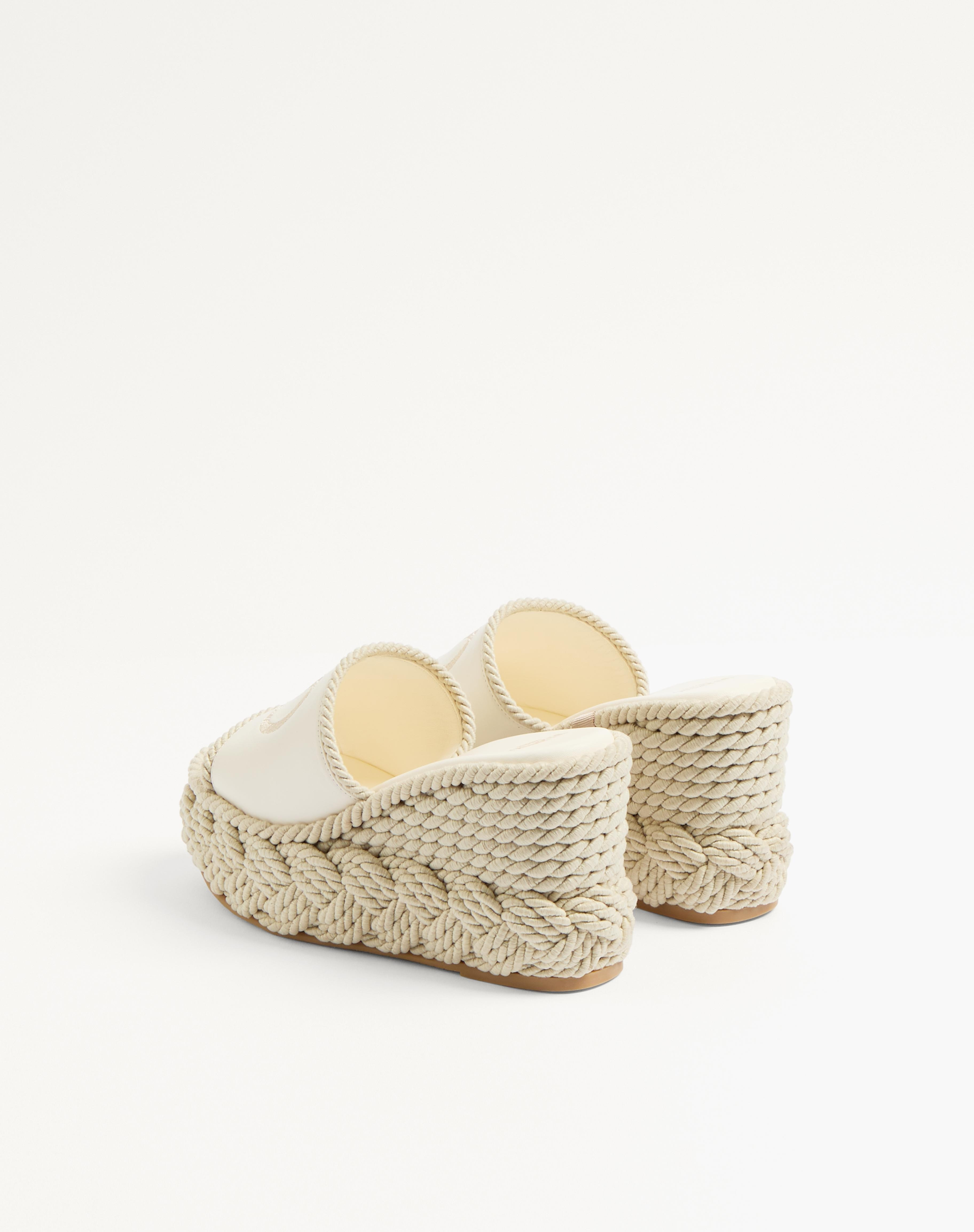 VLOGO TORCHON WEDGE SLIDE IN NAPPA 100MM - 5