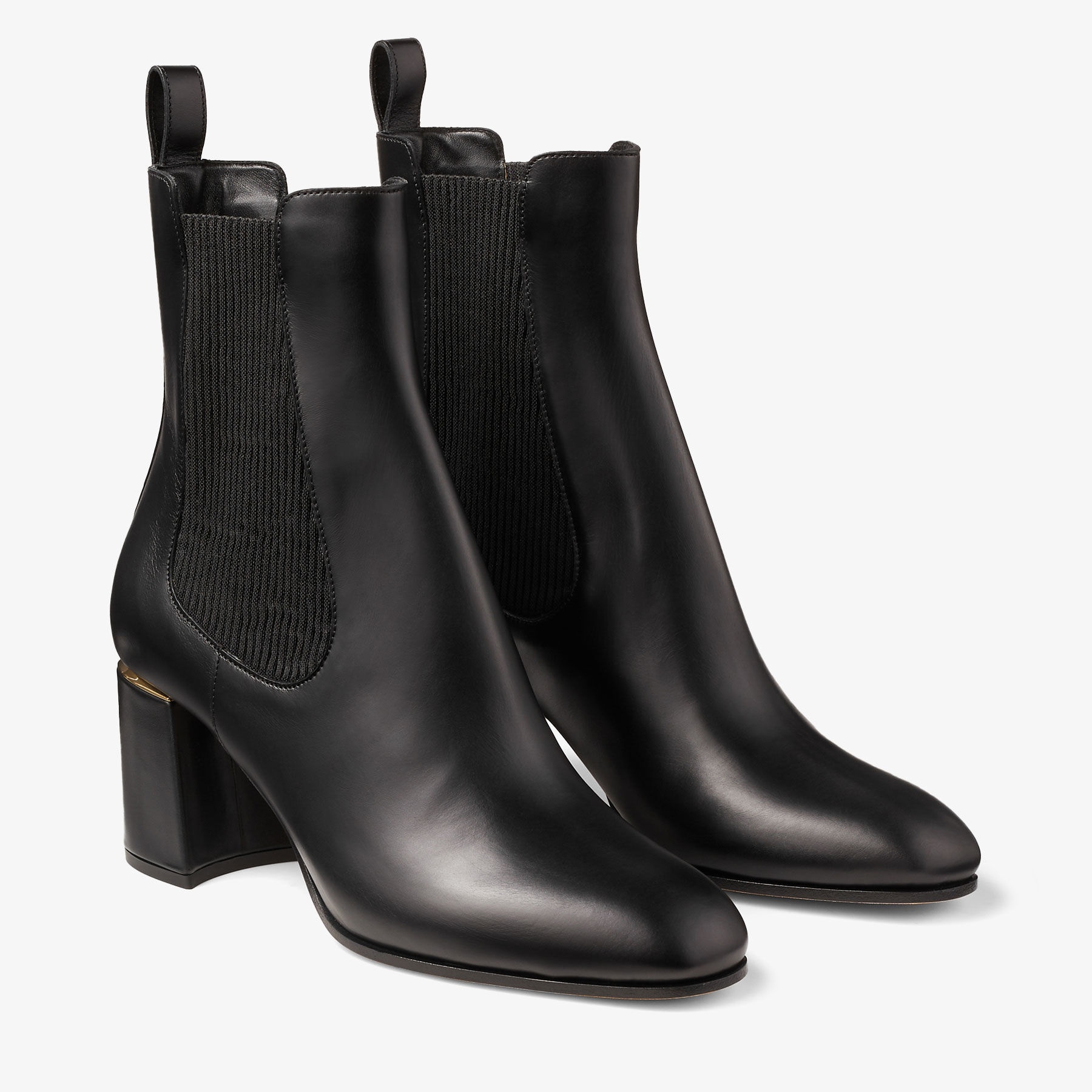 Thessaly 65
Black Leather Ankle Boots - 2