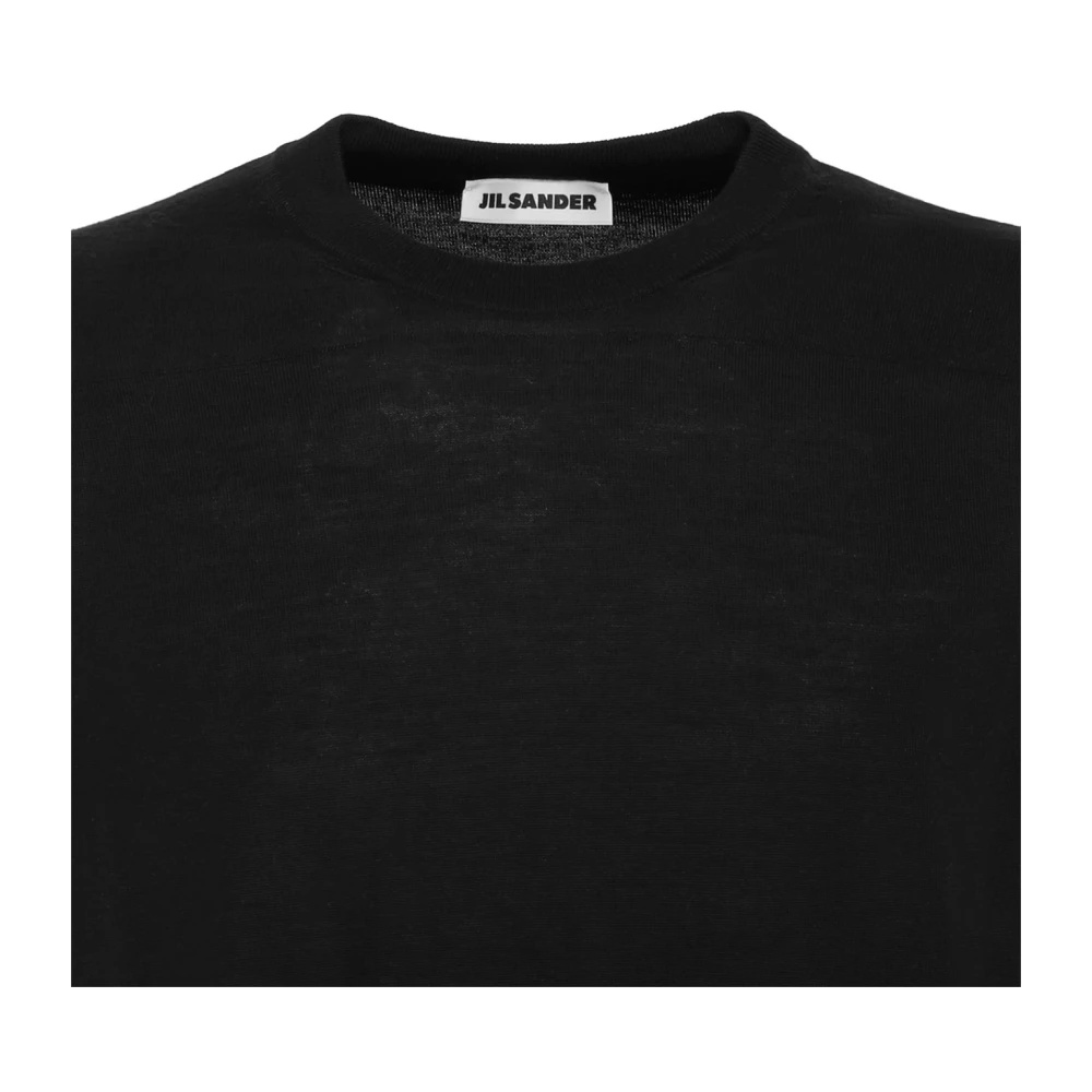【送料&関税込】Jil Sander T-shirts And Polos Black Jil Sander STYLISH BLACK T-SHIRTS AND POLOS | miinto