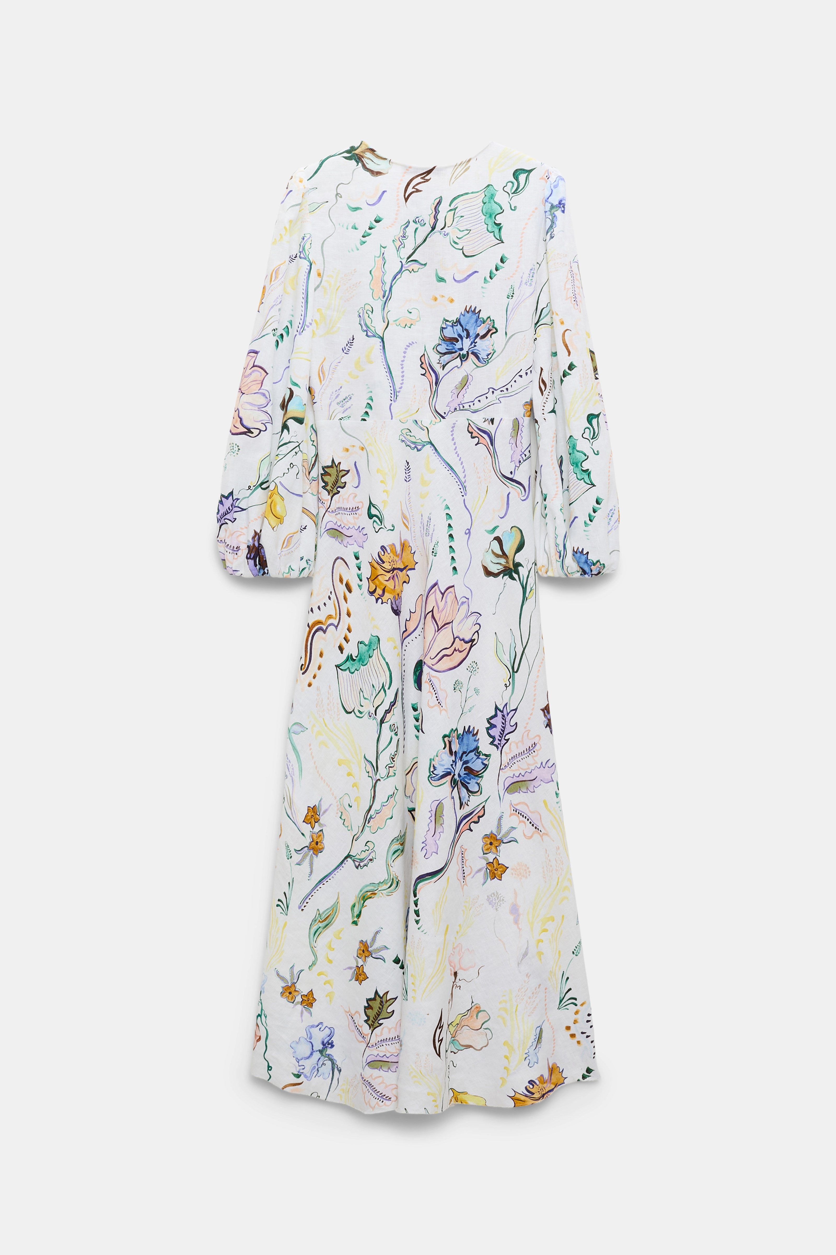 FLORAL POWER dress - 7
