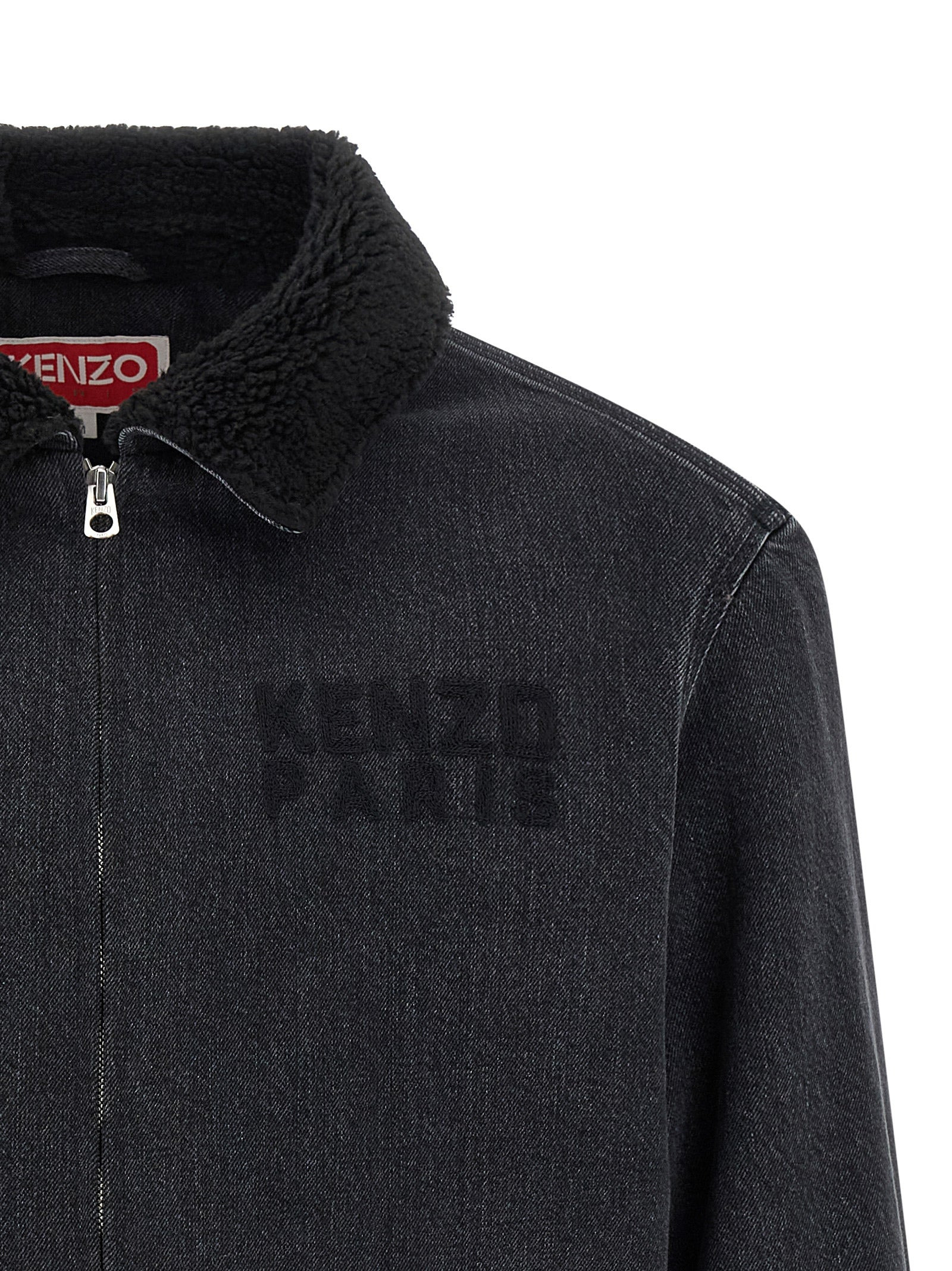 Kenzo Happy Tiger Puffer Jackets Black - 3