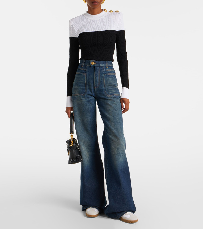 Balmain Balmain Swan suede sneakers outlook