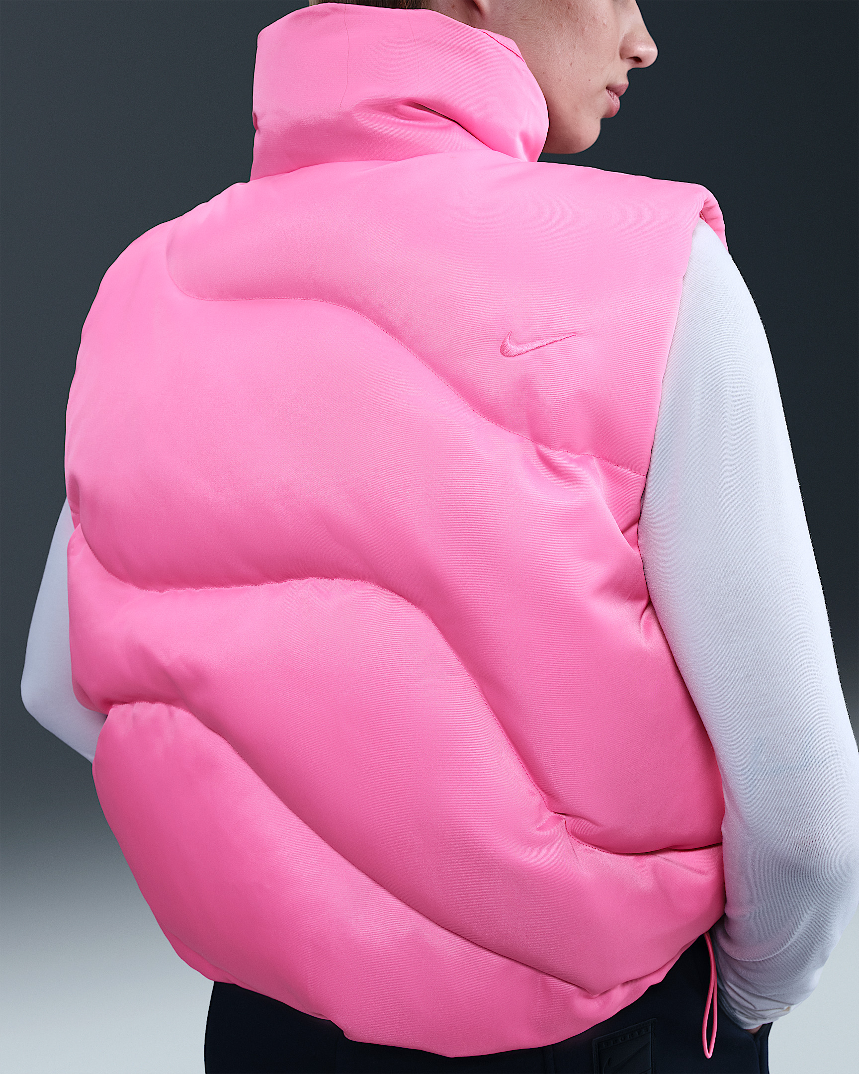 Nike Sportswear Swoosh Series Women's Oversized Down Vest - 2